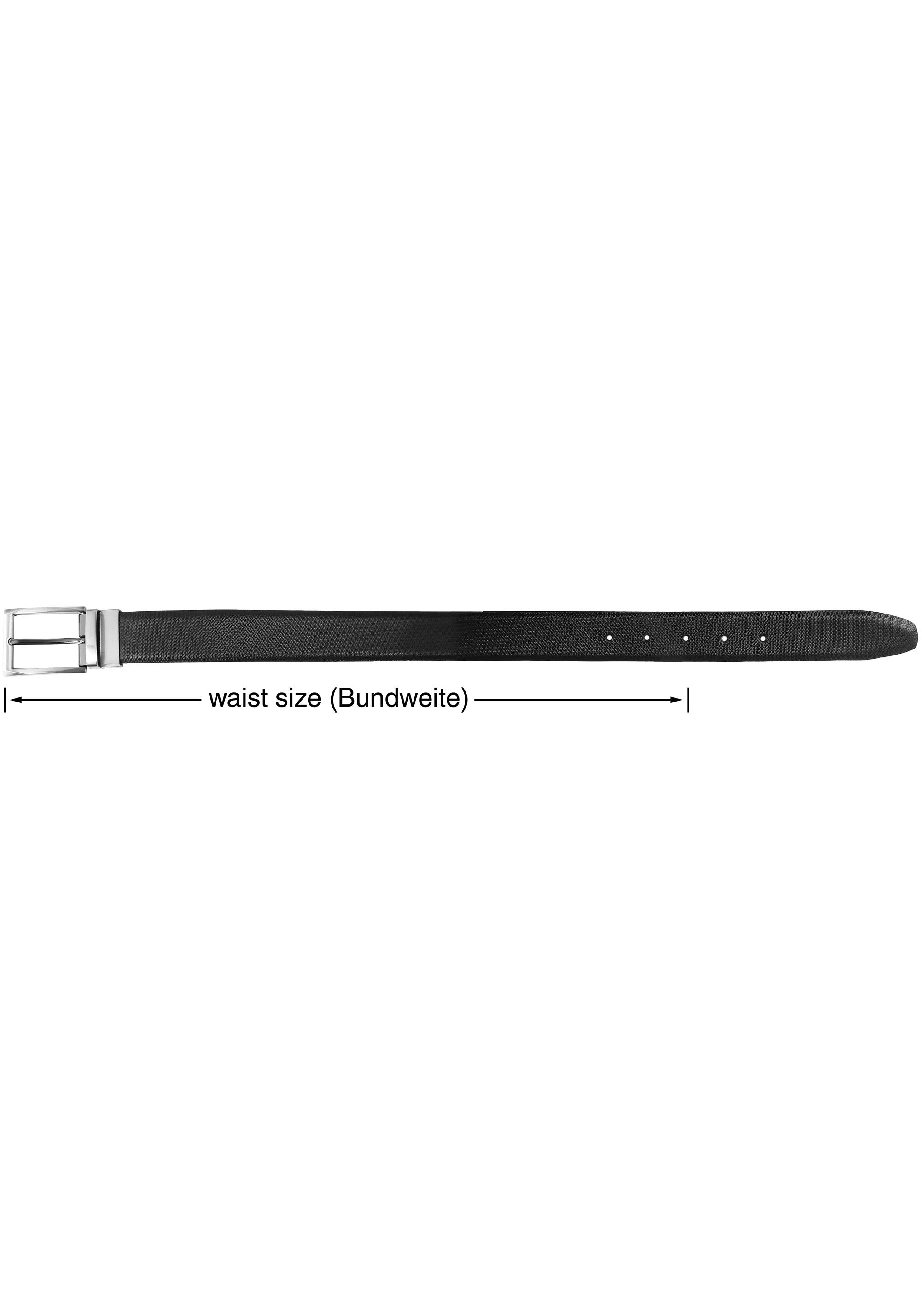 Leonardo Verrelli Ledergürtel »Wendegürtel Echt Leder schwarz/braun 90 cm-130 cm (Bundweite))«