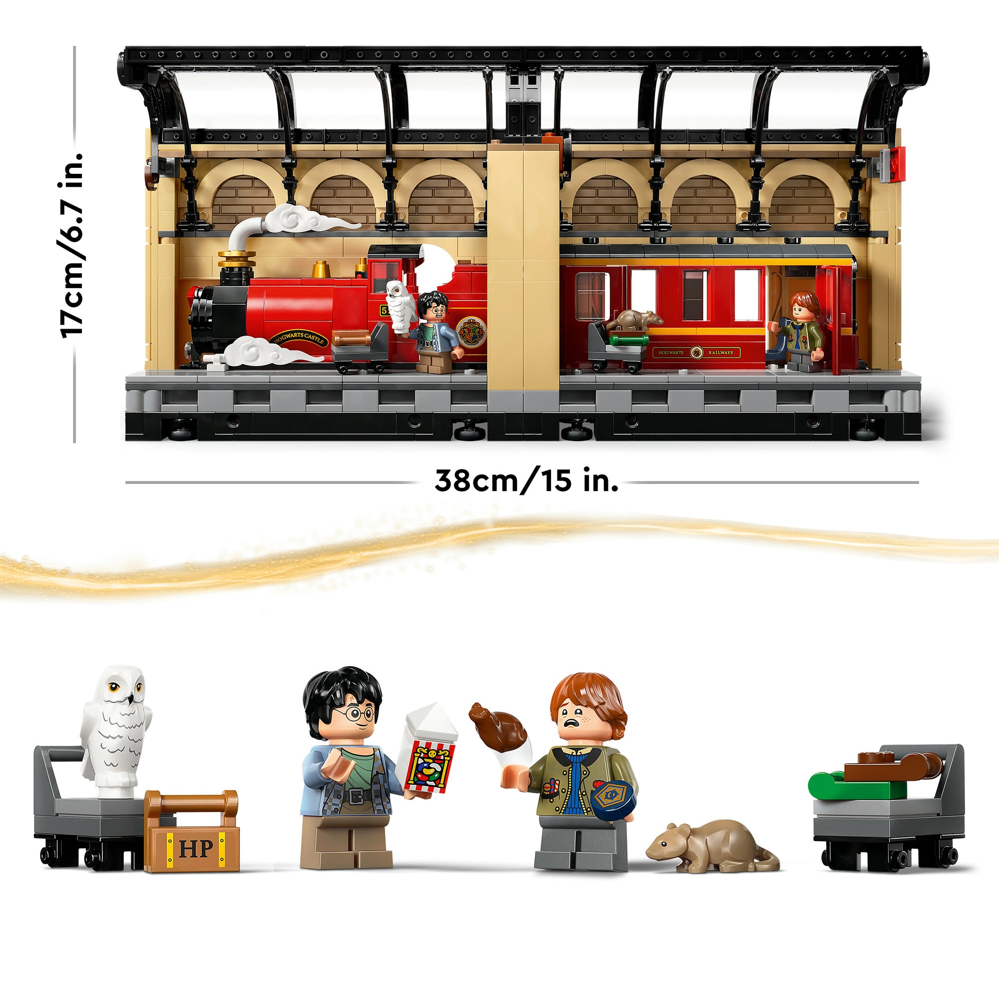 LEGO® Konstruktionsspielsteine »Buchstütze: Hogwarts Express (76450), LEGO Harry Potter™« Made in Europe
