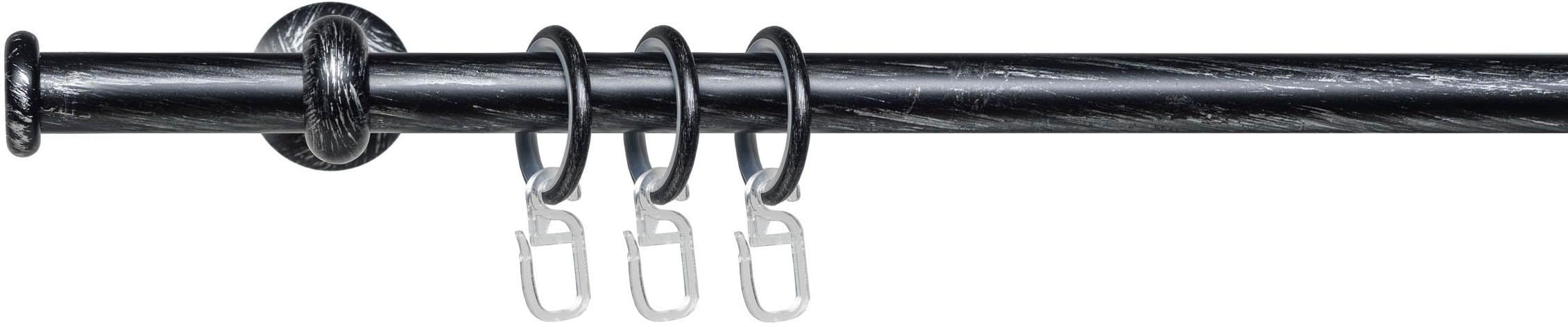 Liedeco Gardinenstange "Esp Endkappe" Ø 16 mm 1 läufig-läufig Fixmaß 1-läuf günstig online kaufen