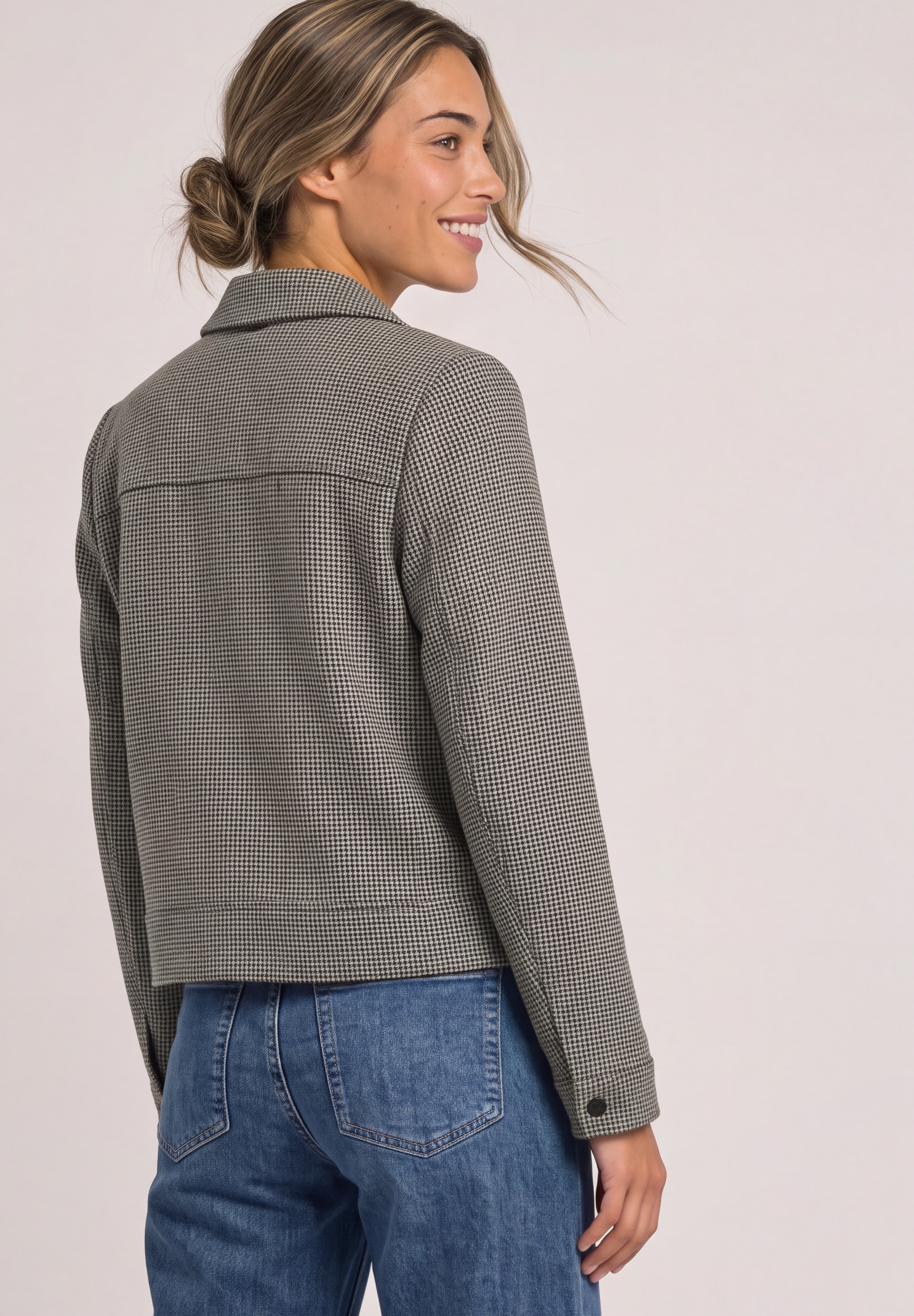 STREET ONE Blouson ohne Kapuze im soften Baumwoll-Mix