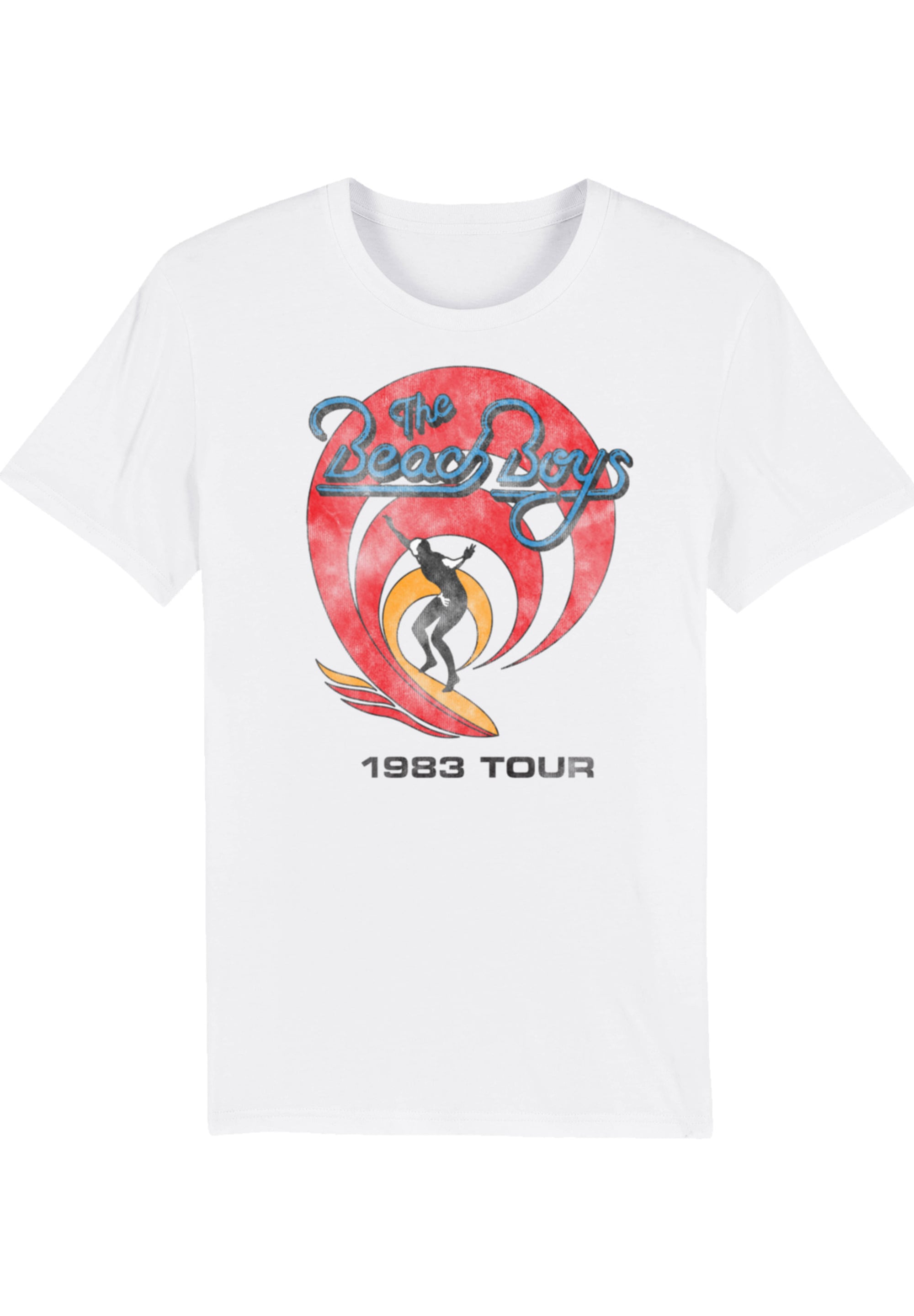 F4NT4STIC T-Shirt »The Beach Boys- Surfer '83 Vintage«, Print