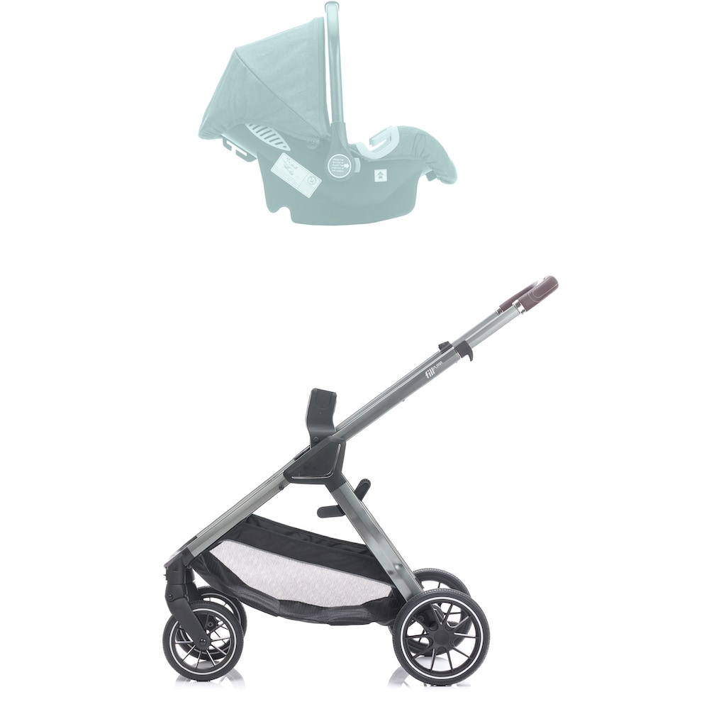 Fillikid Kombi-Kinderwagen »Puma, Verde«, 22 kg