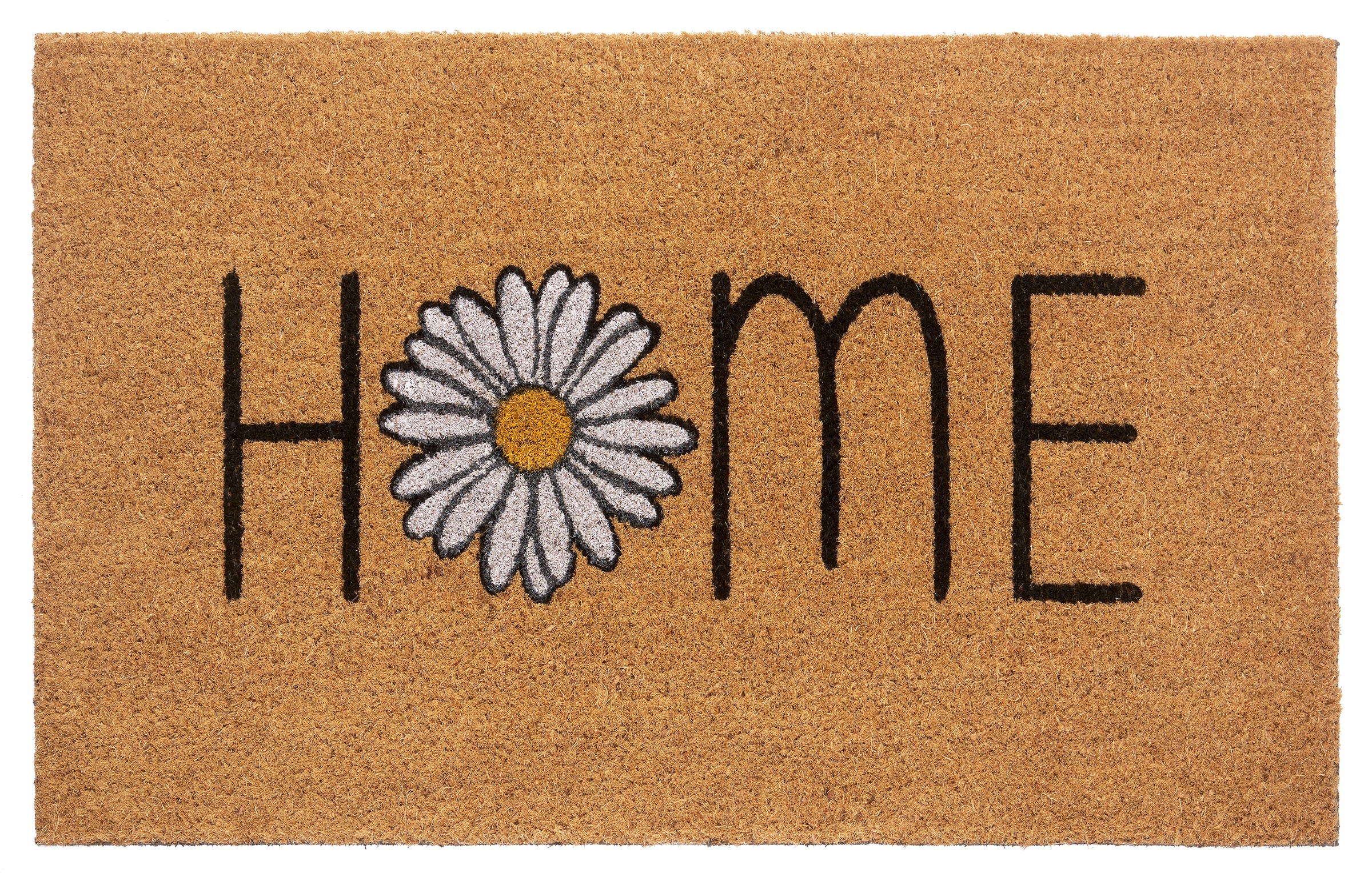 HANSE Home Fußmatte "Home, Türmatte" rechteckig 15 mm Höhe Kokos, Schmutzfa günstig online kaufen