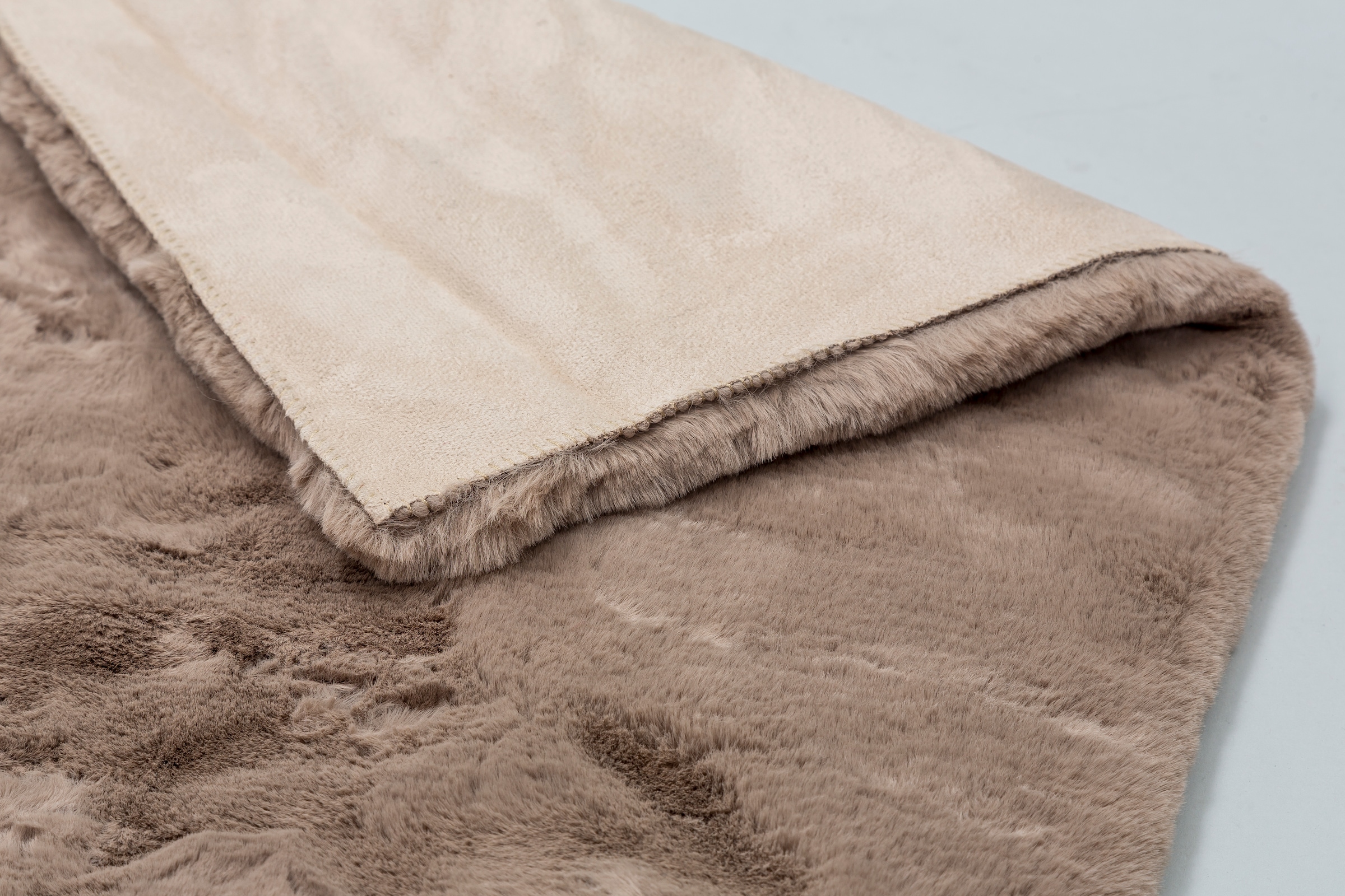 SCHÖNER WOHNEN-Kollektion Fellteppich »Tender« rechteckig 26 mm Höhe besonders weich durch Microfaser, Kunstfell, waschbar, Wohnzimmer