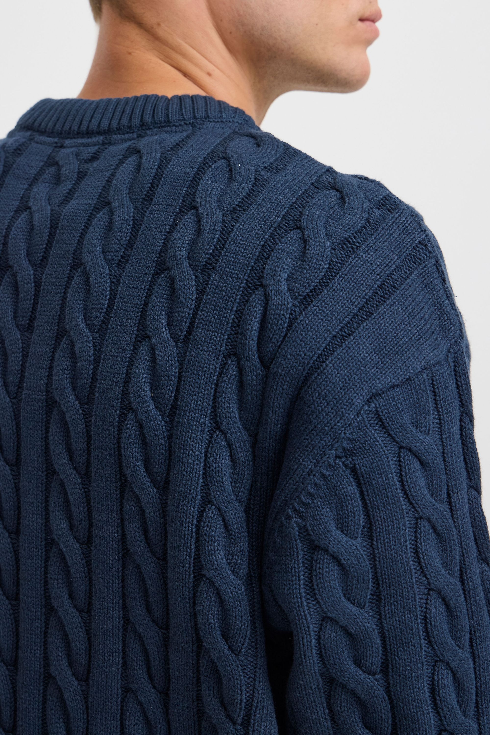 !Solid Strickfleece-Pullover »Strickpullover SDMALCOLM«