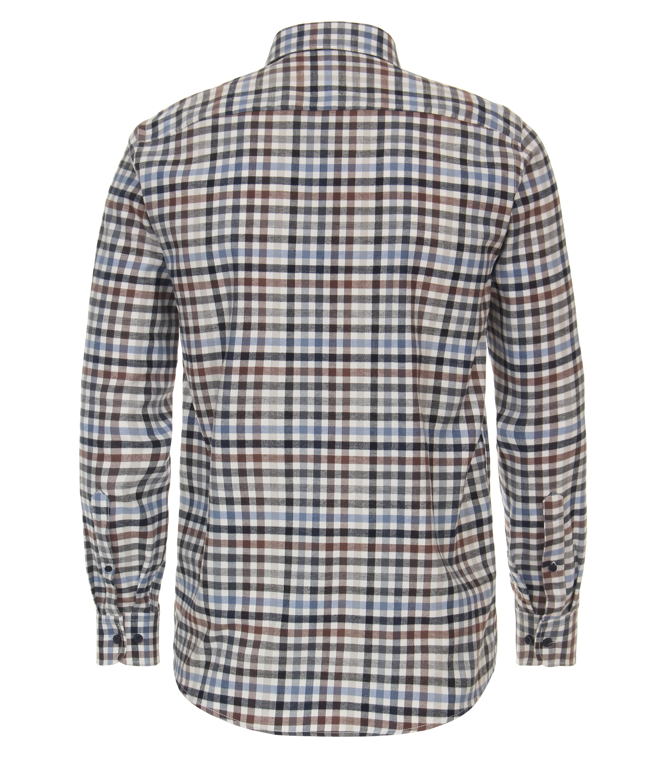 CASAMODA Flanellhemd "CASAMODA Flanellhemd kariert" günstig online kaufen
