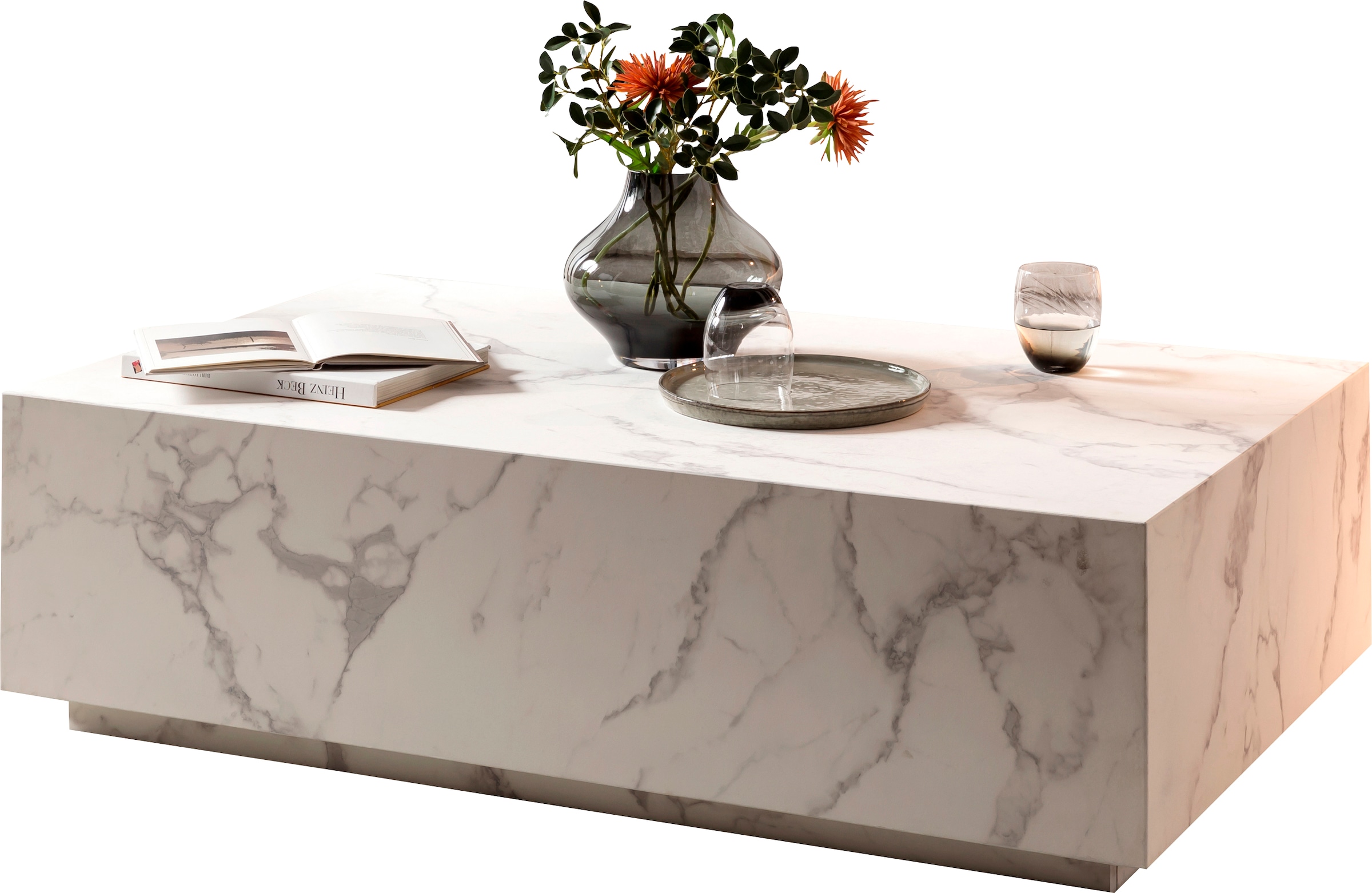 SalesFever Couchtisch "Almeria Beistelltisch B/T 120/75 cm", Stilvoller, re günstig online kaufen