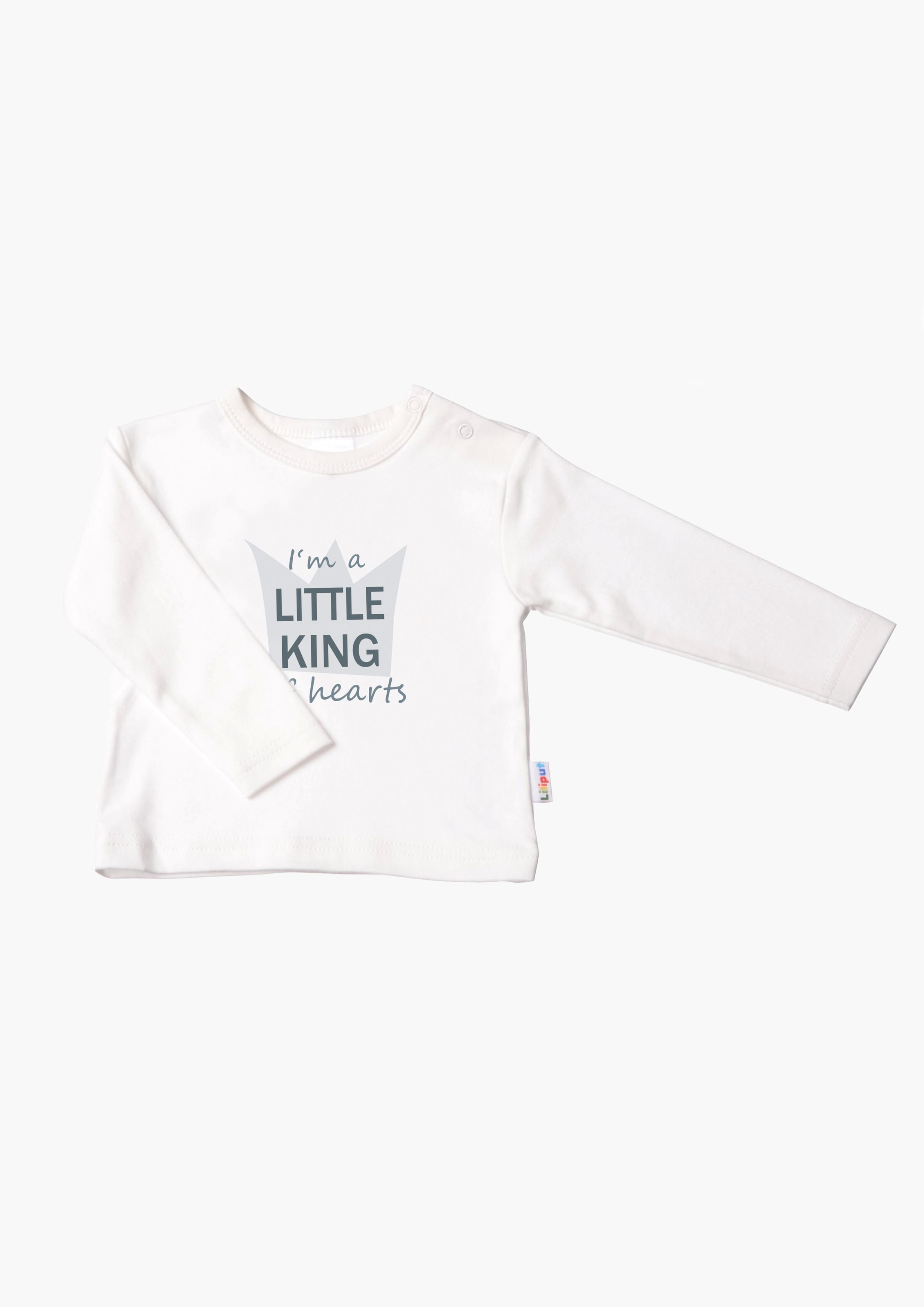 »Little | mit Liliput der Schulter BAUR King«, Druckknöpfen auf bestellen online Langarmshirt