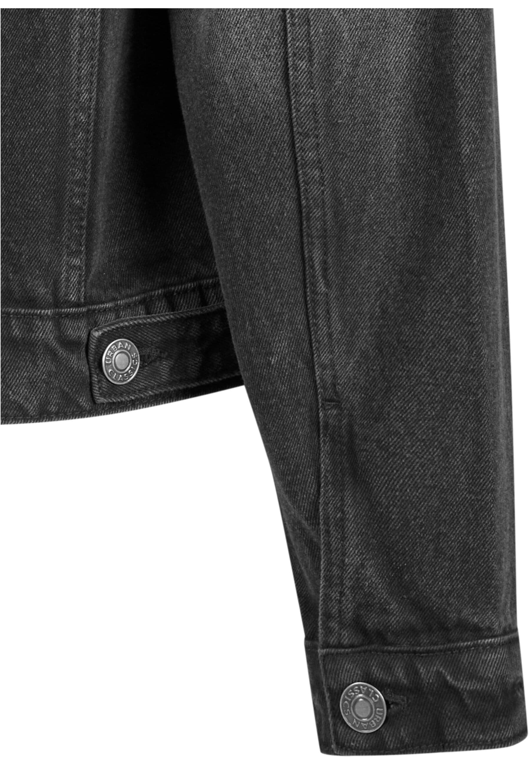 URBAN CLASSICS Jeansjacke »Urban Classics Herren Heavy Ounce Boxy Denim Jacket«, (1 St.), ohne Kapuze