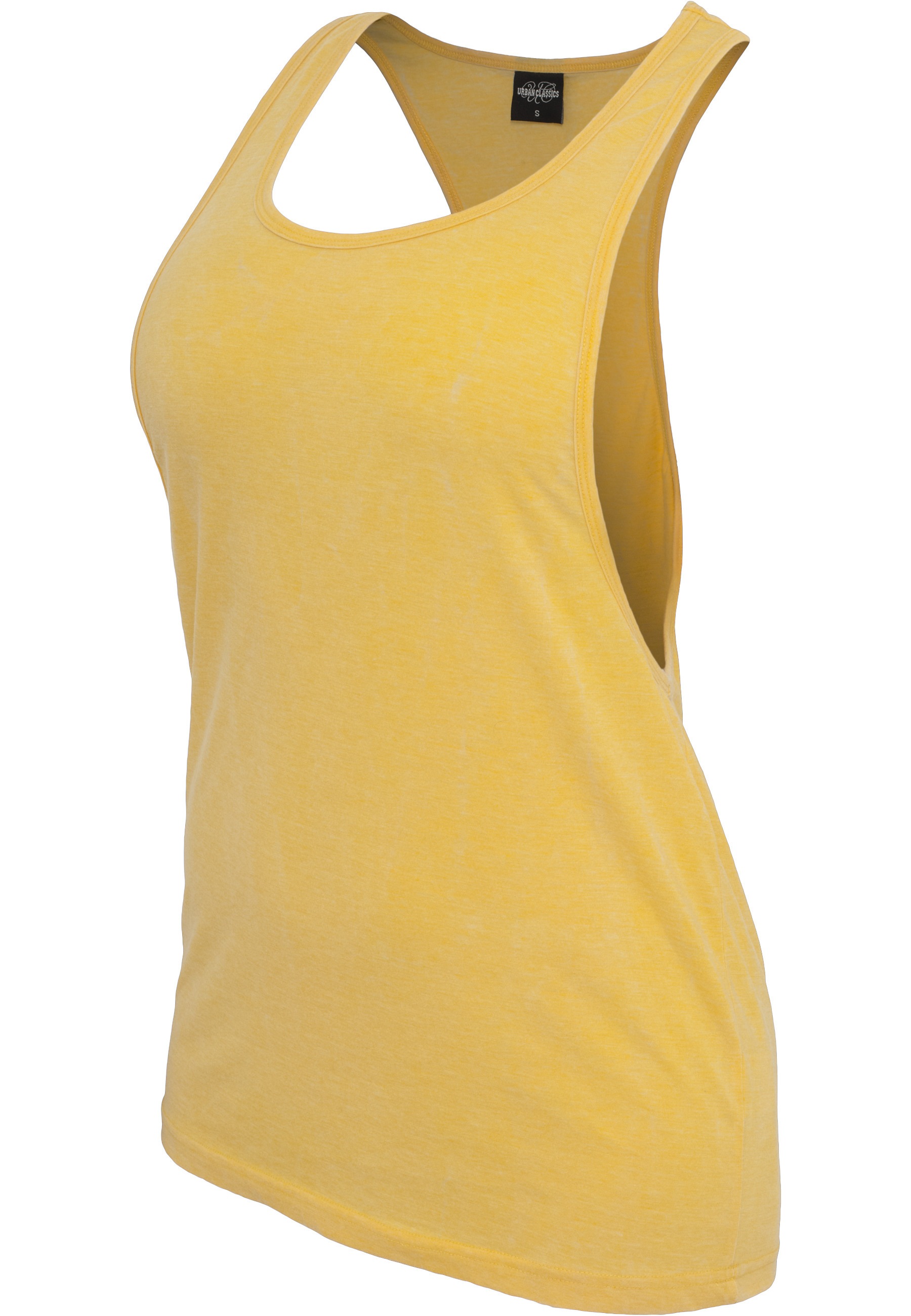 URBAN CLASSICS Tanktop »Urban Classics Damen Ladies Loose Burnout Tank« 1 Stk.