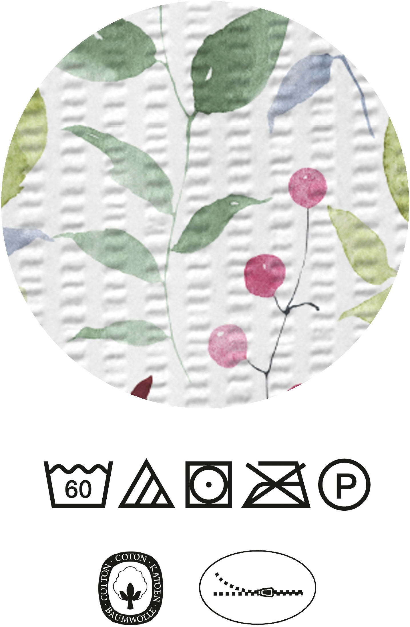 Castell - Markenbettwäsche Bettwäsche »20762« 2 absolut bügelfrei, 100% Baumwolle, mit Reißverschluss, ganzjährig