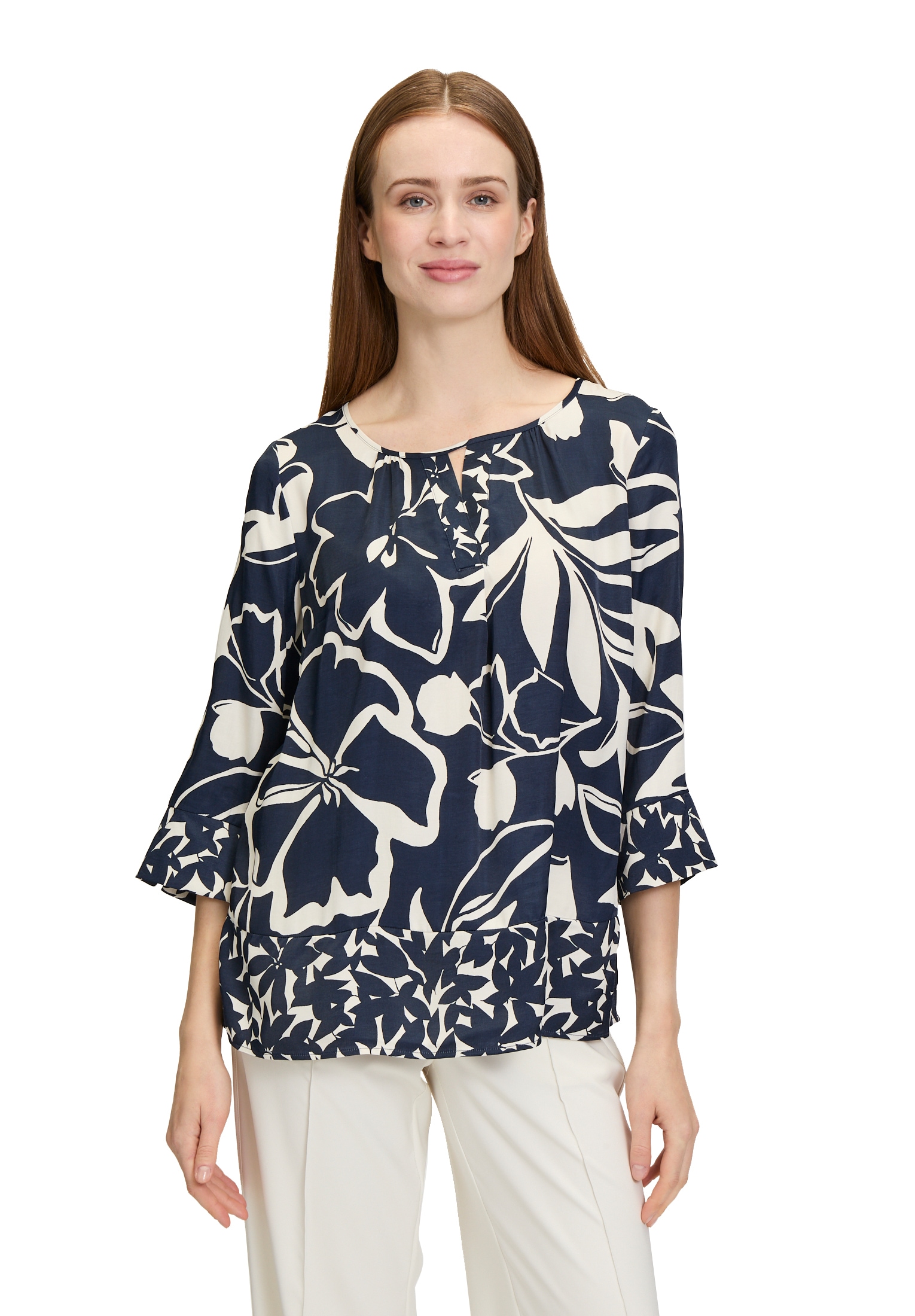 Betty Barclay Schlupfbluse "Betty Barclay Damen Schlupfbluse mit Muster" günstig online kaufen