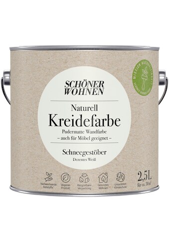 SCHÖNER WOHNEN FARBE Wand- und Deckenfarbe »Naturell Kreidefarbe«