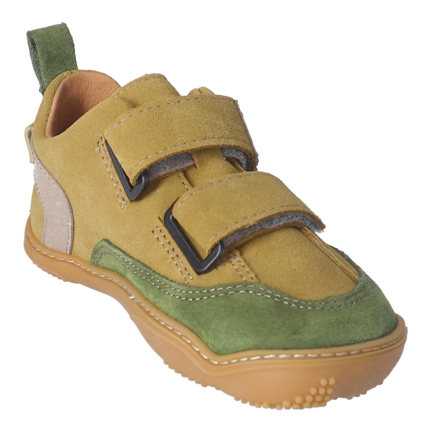 qnuffs Barfußschuh »Ahorn«  Klettschuh mit Nullsprenung, Größenschablone zum Download