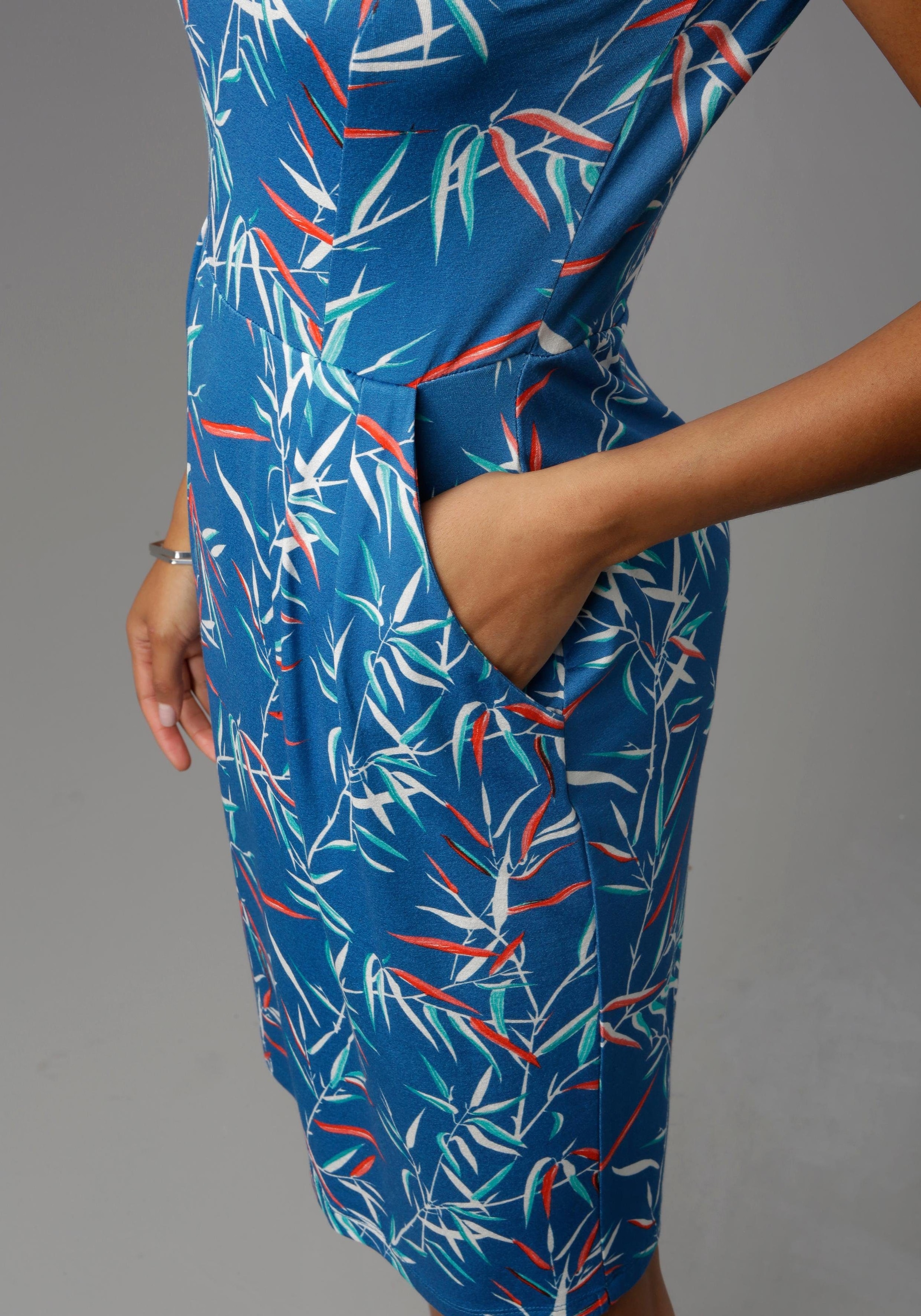 Aniston SELECTED Sommerkleid, mit 2 Eingrifftaschen