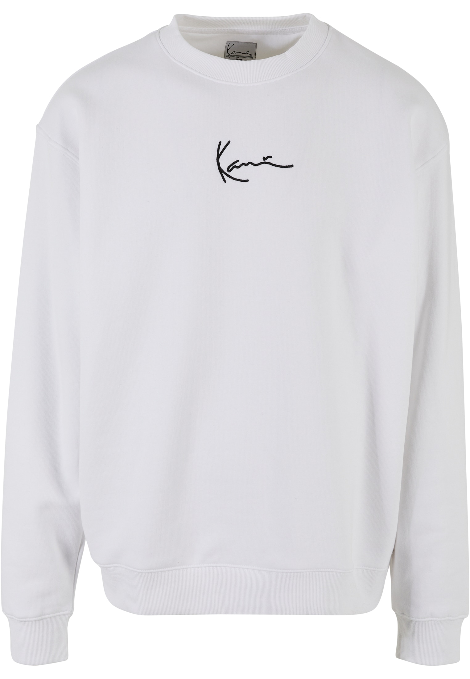 Karl Kani Rundhalspullover »Karl Kani Herren KKMQ12003WHT Small Signature Crew«