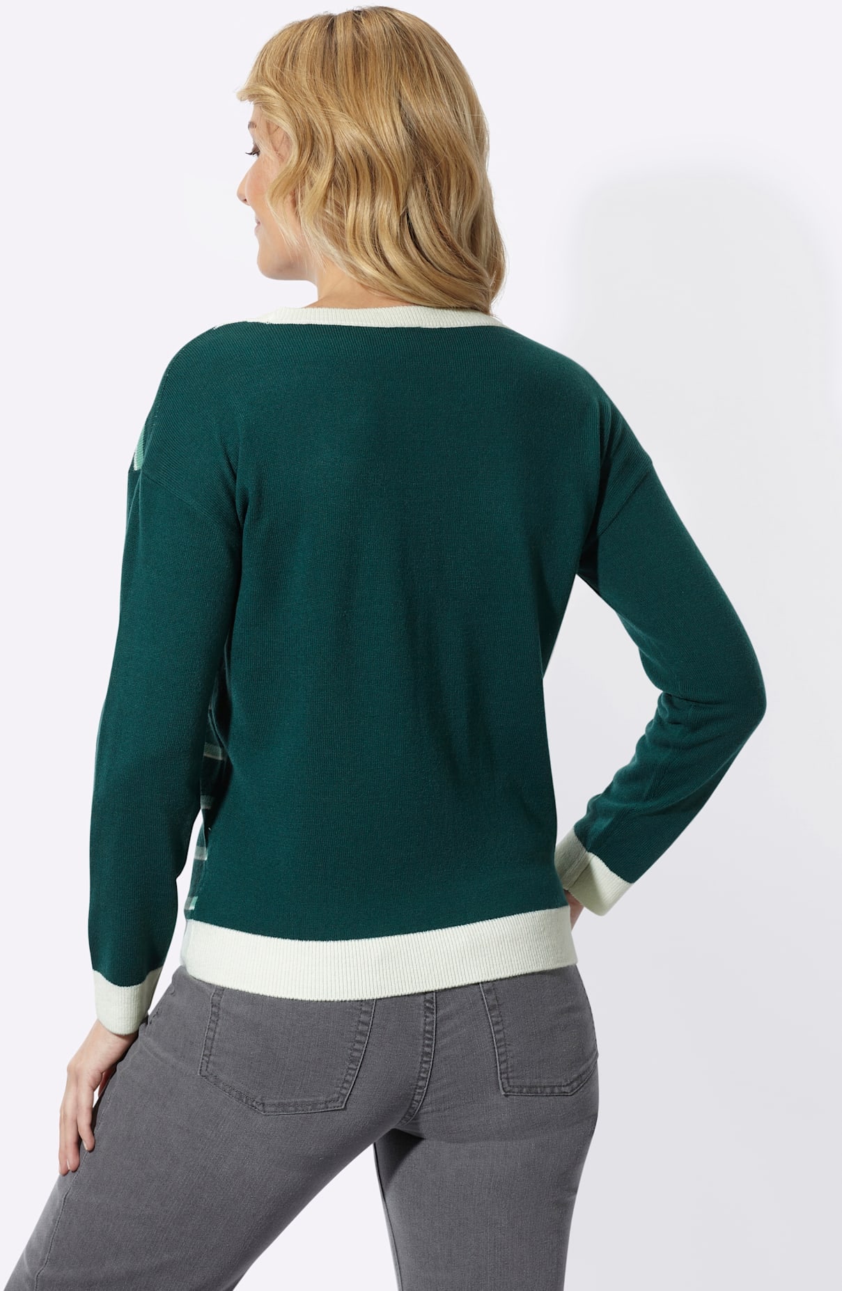 Classic Basics Fledermauspullover »Streifenpullover«
