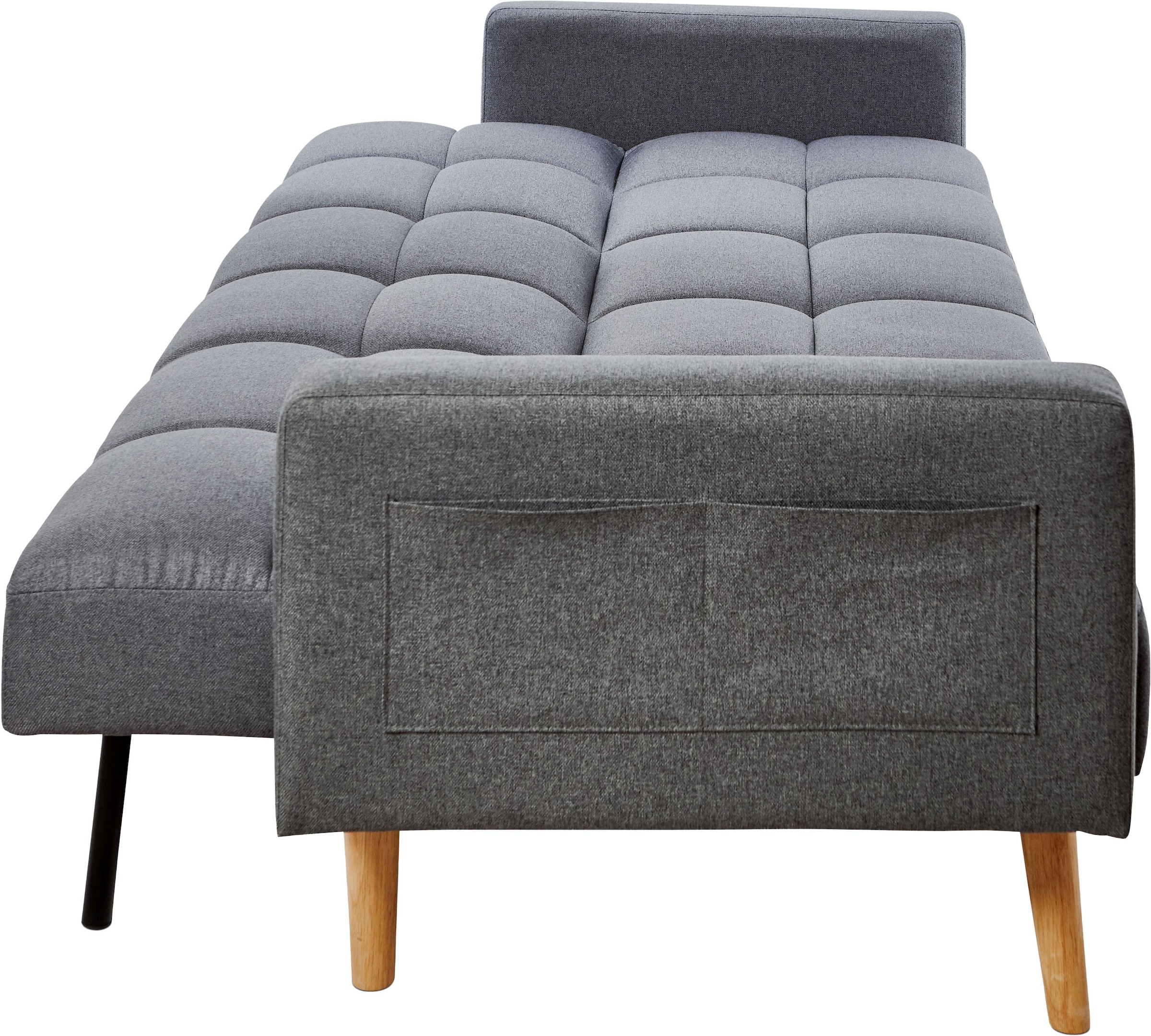 Jahnke Schlafsofa »CHILLAX BOX« mit Schlaffunktion, Seitentasche, Breite 214 cm