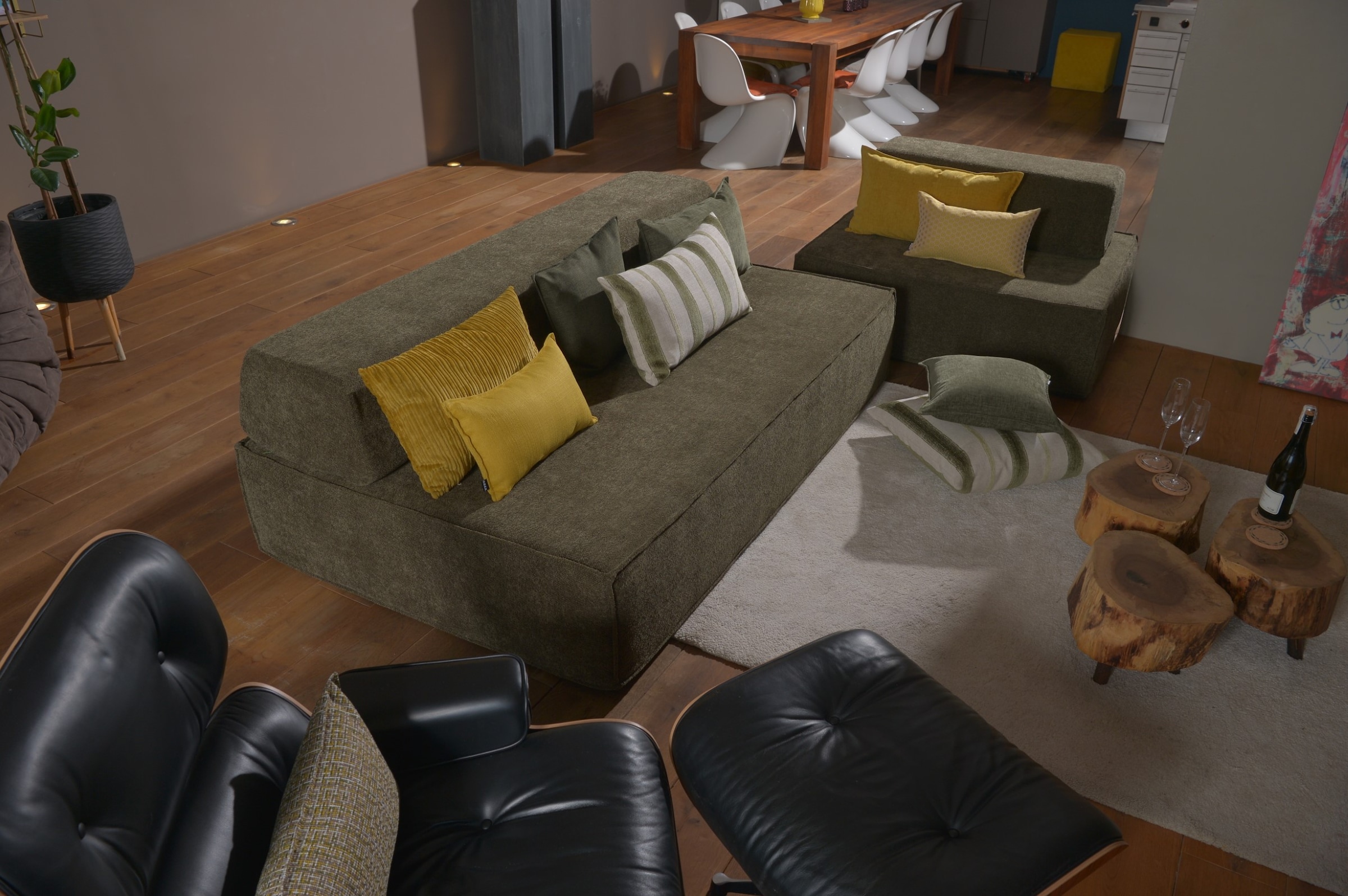 H.O.C.K. Dekokissen »Lucky« Sofakissen inkl. Füllung, 70x40cm, einfarbig, creme ecru, Dekokissen