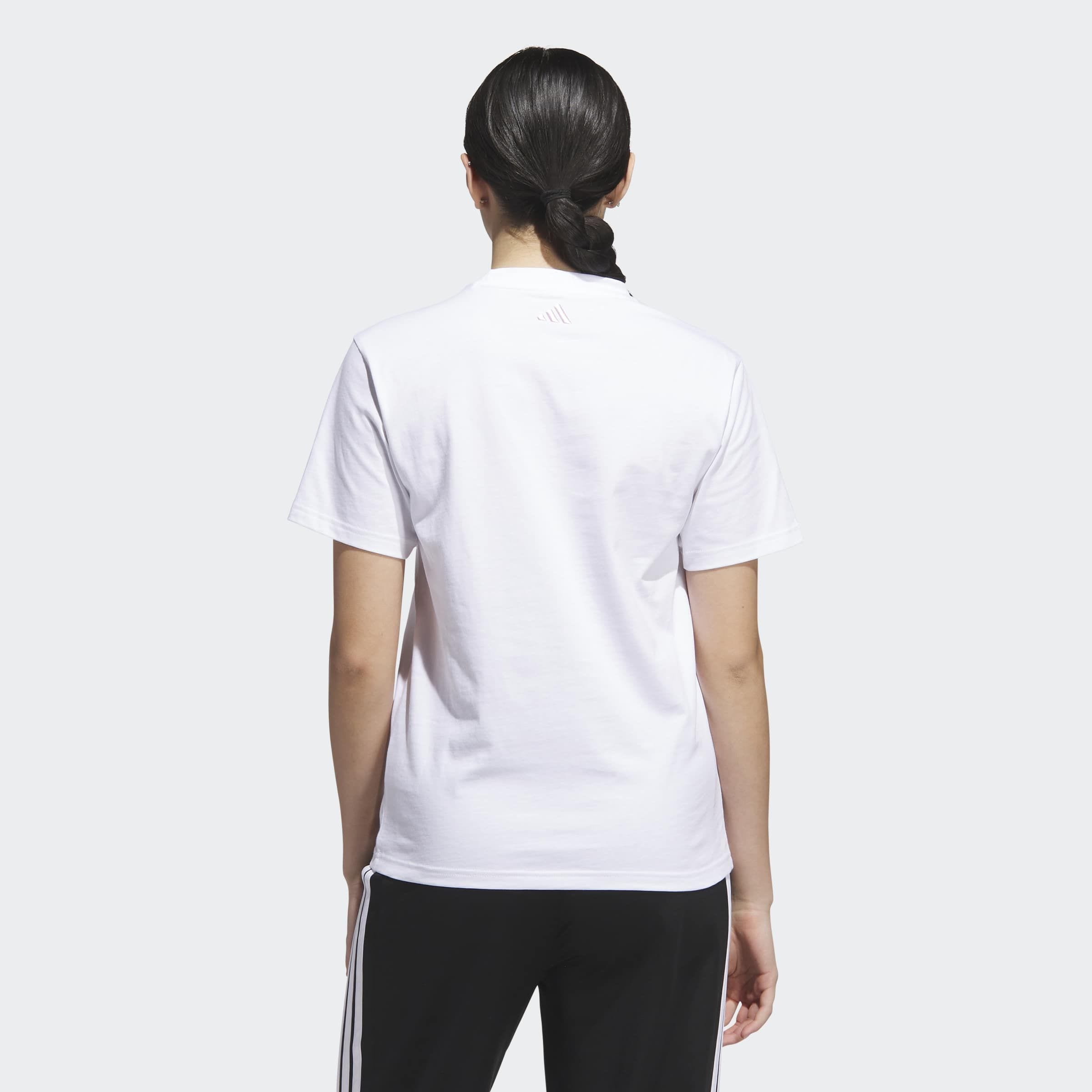 adidas Sportswear T-Shirt »W CO CUPCK T«, mit Cupcake Motiv, aus weicher, leicht dehnbarer Baumwolle