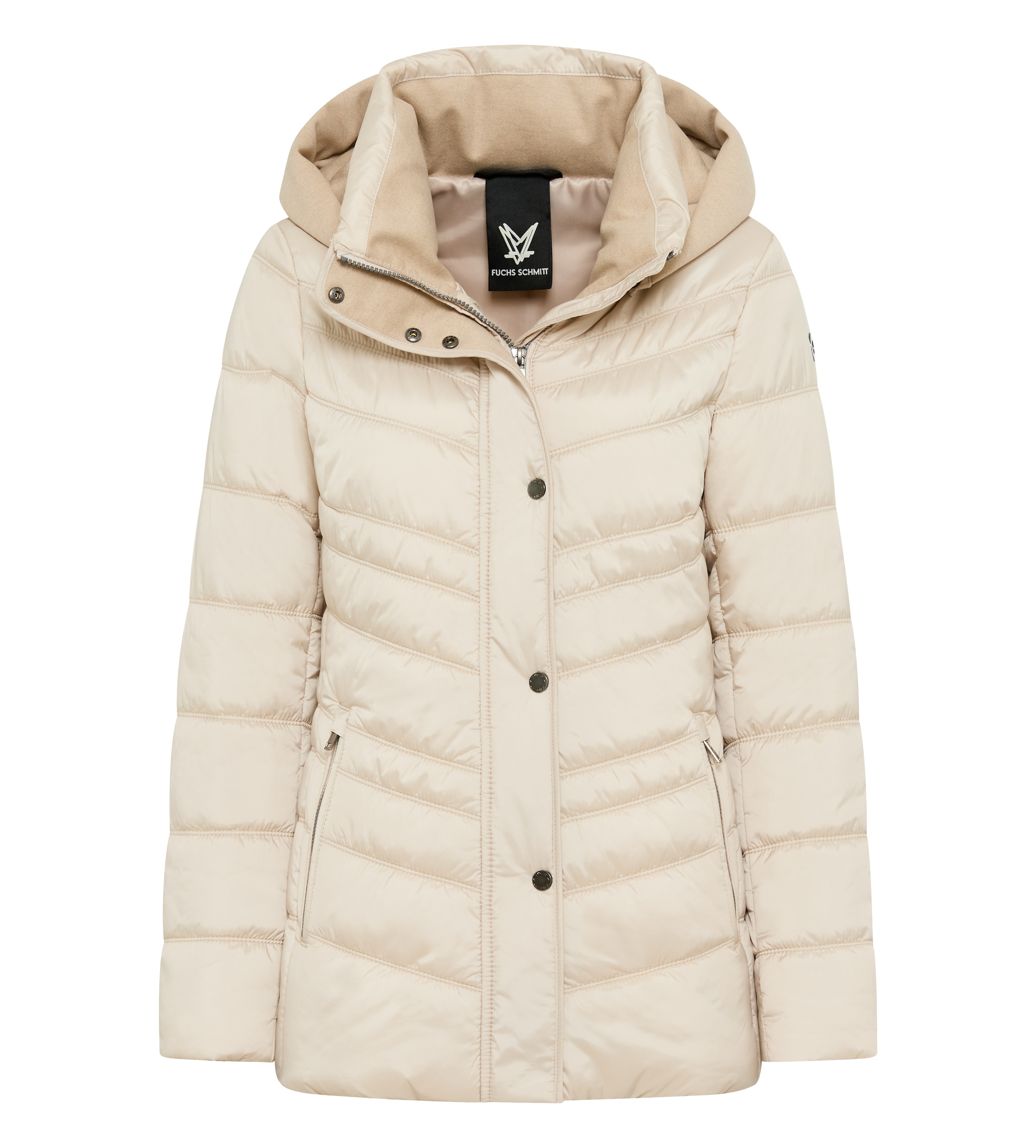 Fuchs Schmitt Steppjacke, mit Kapuze, regular fit, abnehmbare Kapuze