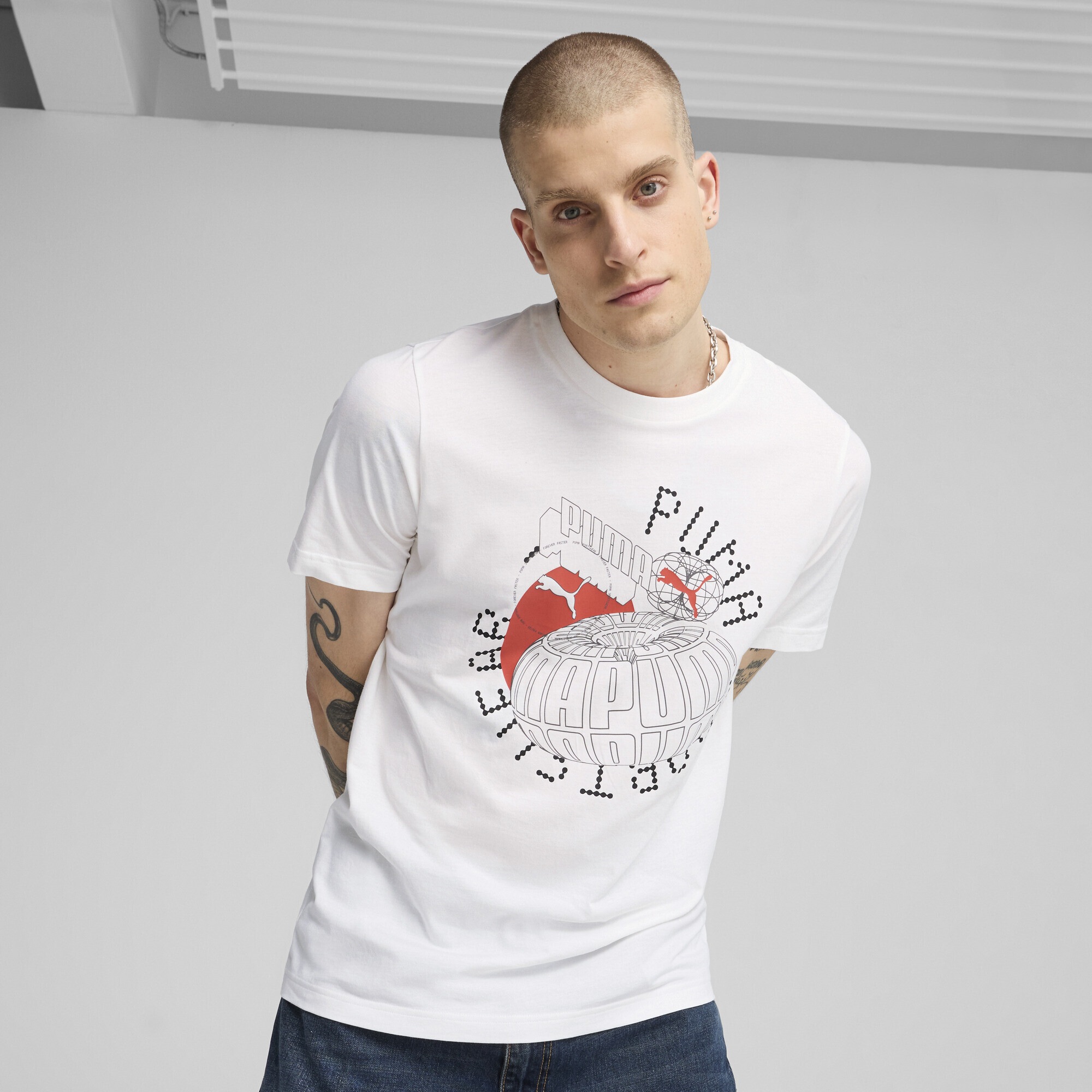 PUMA T-Shirt »Graphics Execution T-Shirt Herren«