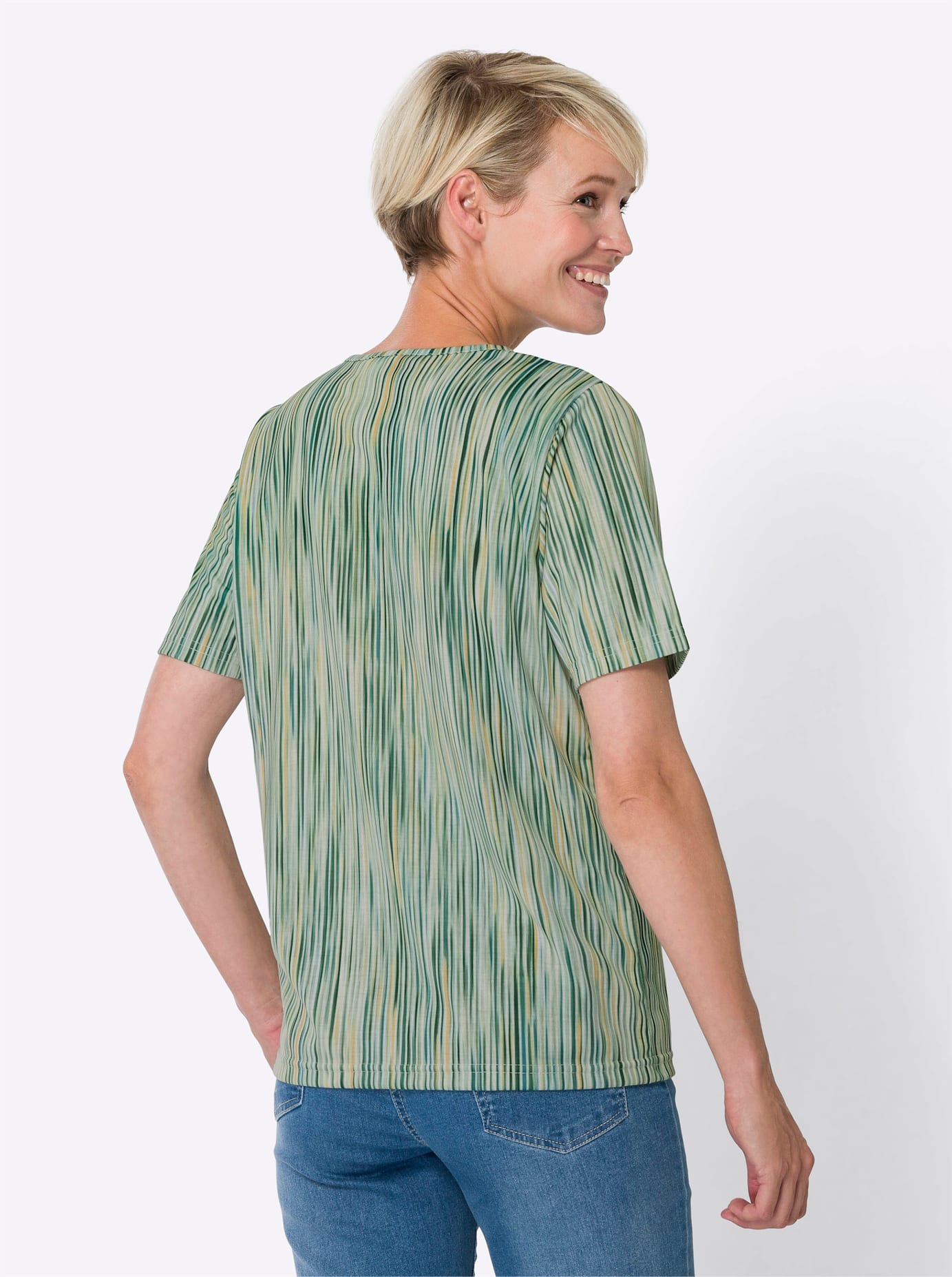 Classic Basics Kurzarmshirt "Kurzarm-Shirt" 1 Stk. tlg. günstig online kaufen