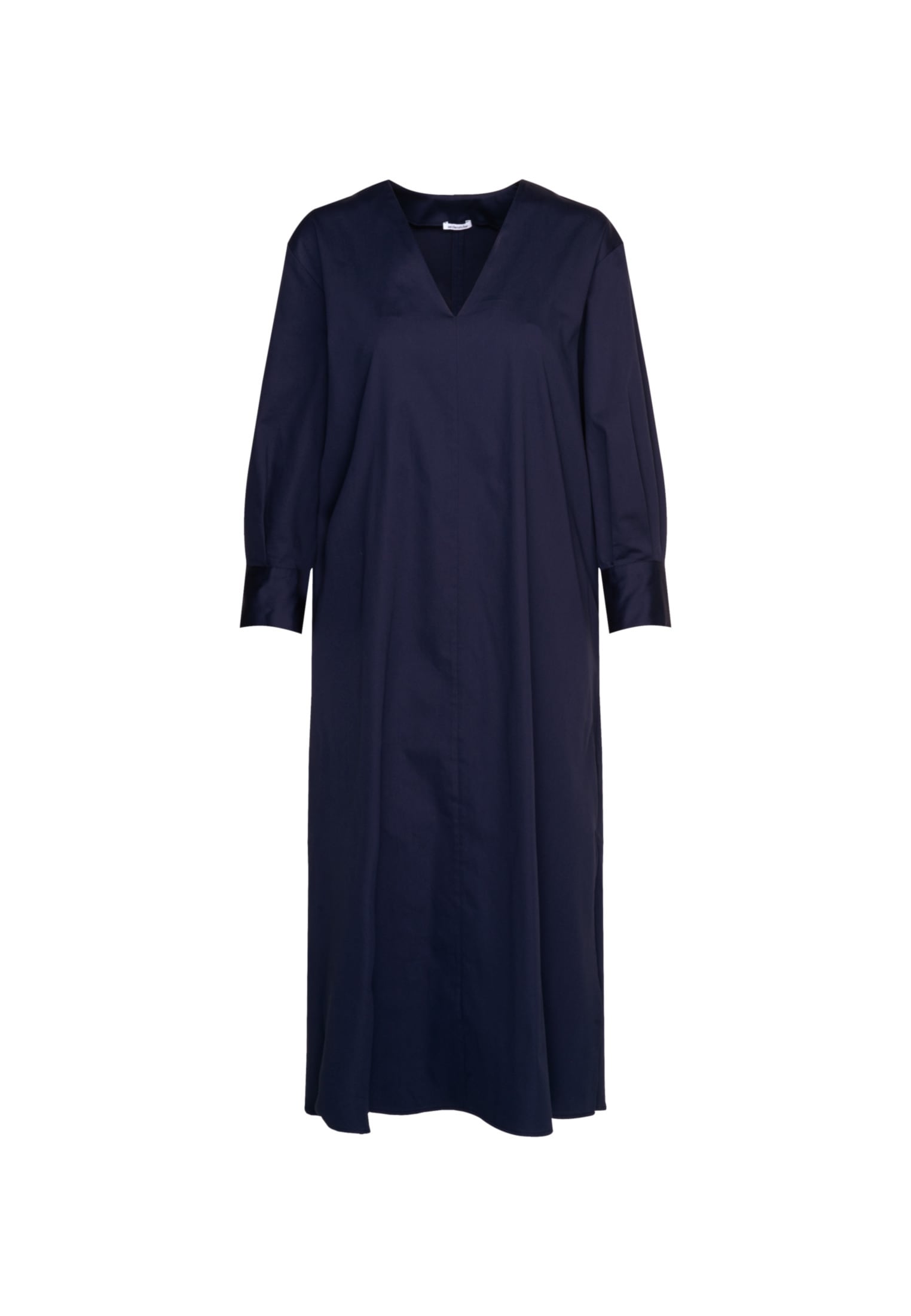seidensticker Sommerkleid »Schwarze Rose«, 7/8-Arm V-Neck Uni