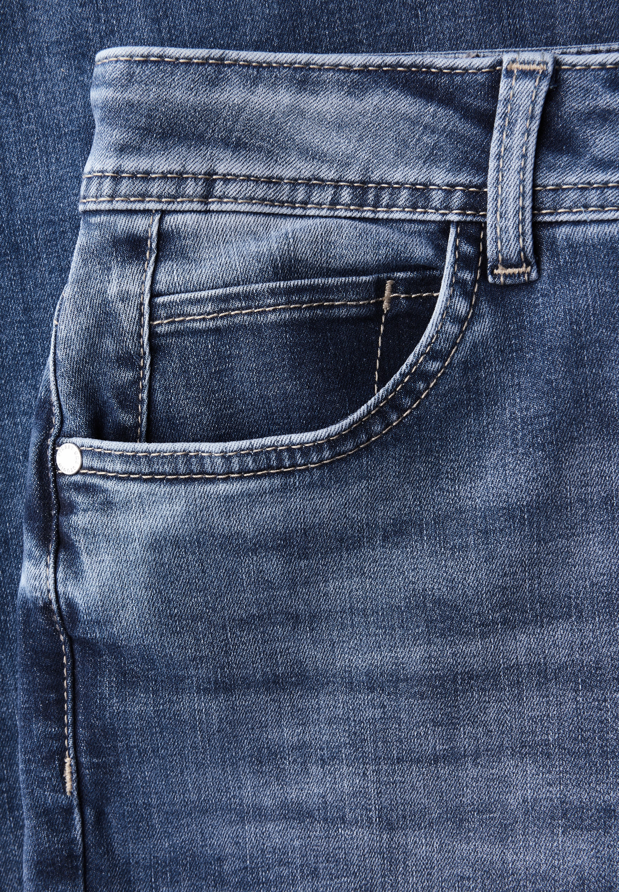 STREET ONE STUDIO Weite Jeans, mit Wide Legs