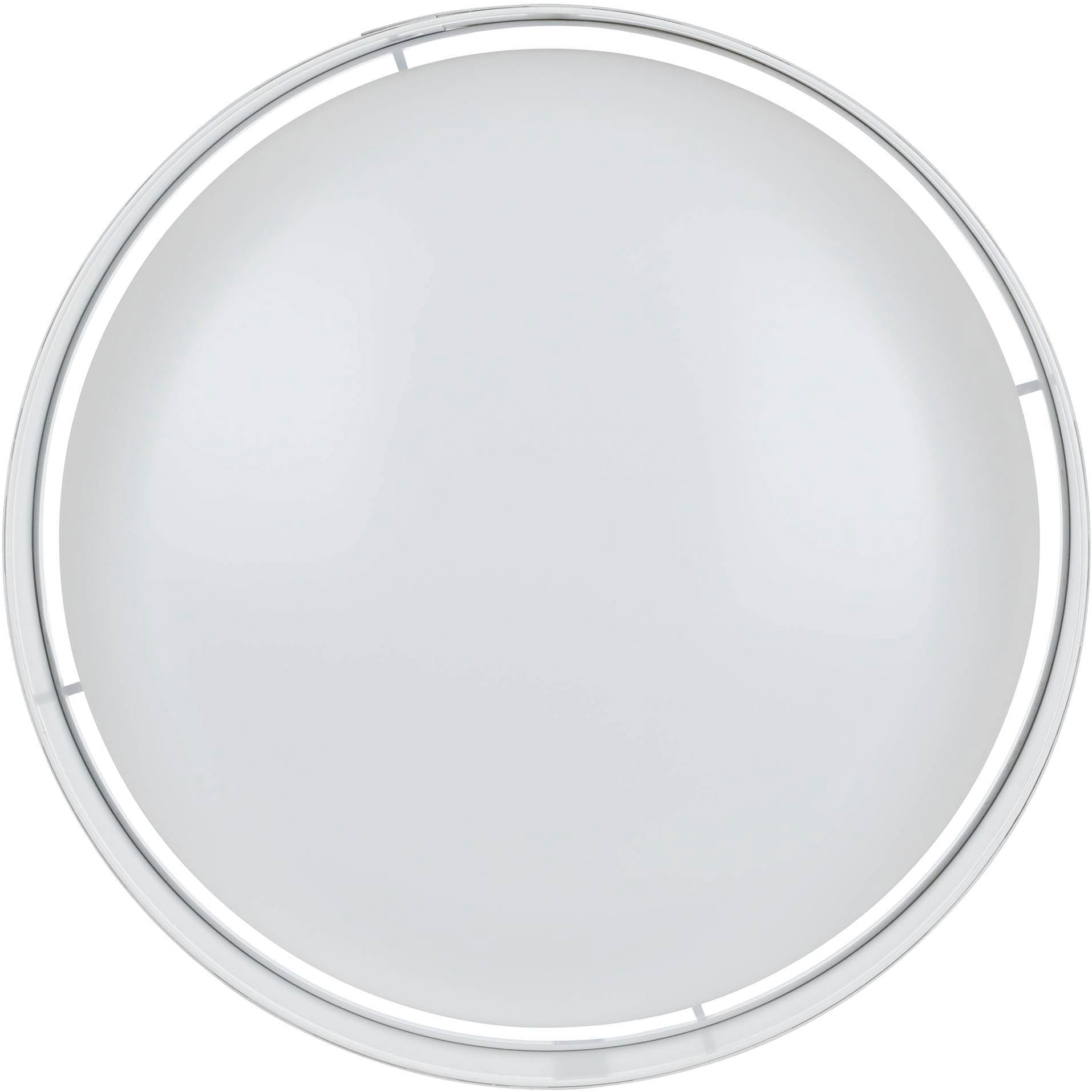 EGLO Deckenleuchte »Pasteri Deckenlampe, Lampe Decke, Esszimmerlampe, Kunststoff und Stoff« LED-Modul 1 Stk. Warmweiß