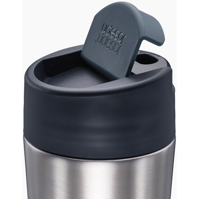 Joseph Joseph Coffee-to-go-Becher »Sipp™ Steel«, (1 tlg.), (Reisebecher)  mit Klappdeckel, auslaufsicher, vakuumisoliert, 454 ml kaufen | BAUR