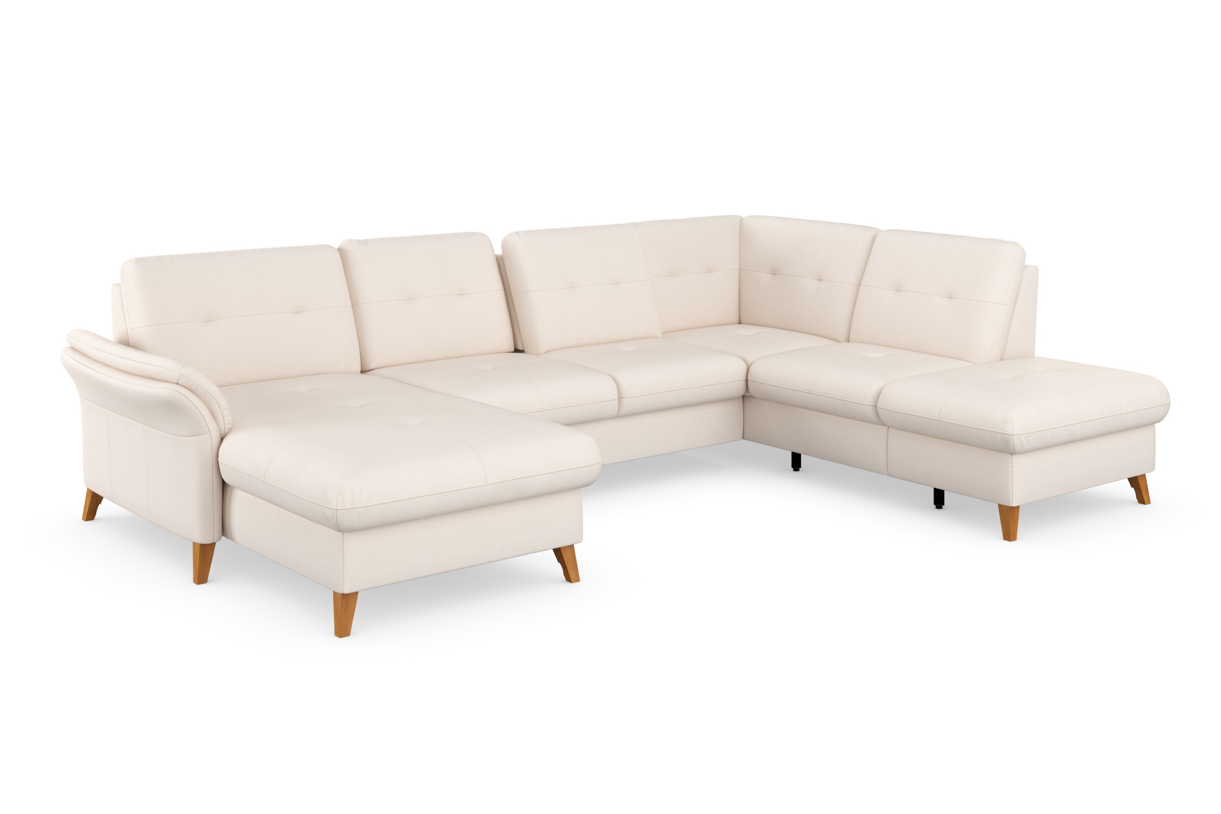 sit&more Wohnlandschaft »Göteborg«, inkl. Sitztiefenverstellung, wahlweise mit Bettfunktion & Bettkasten