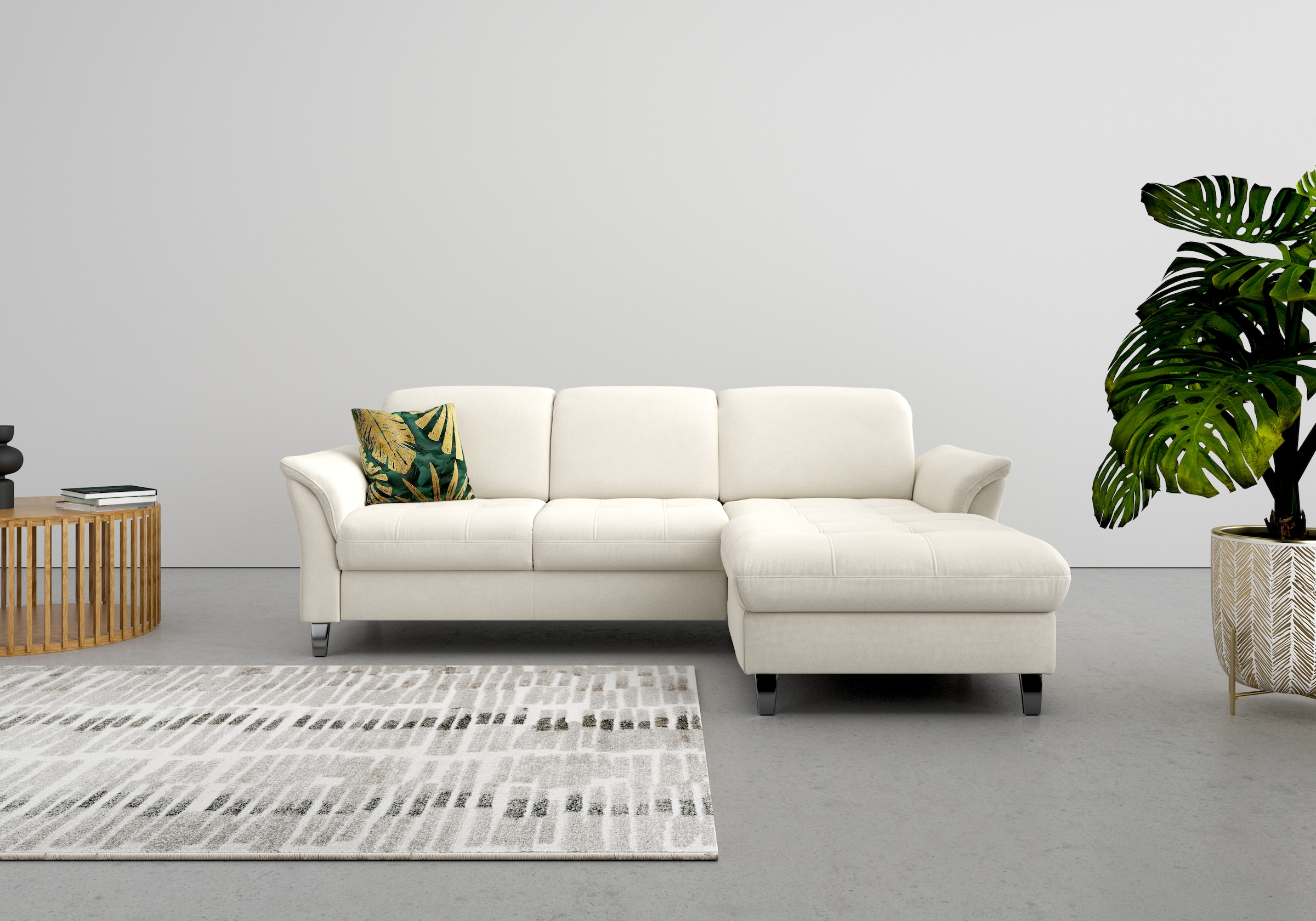 sit&more Ecksofa "Maggiore L-Form", wahlweise mit Kopfteilverstellung, Bett günstig online kaufen