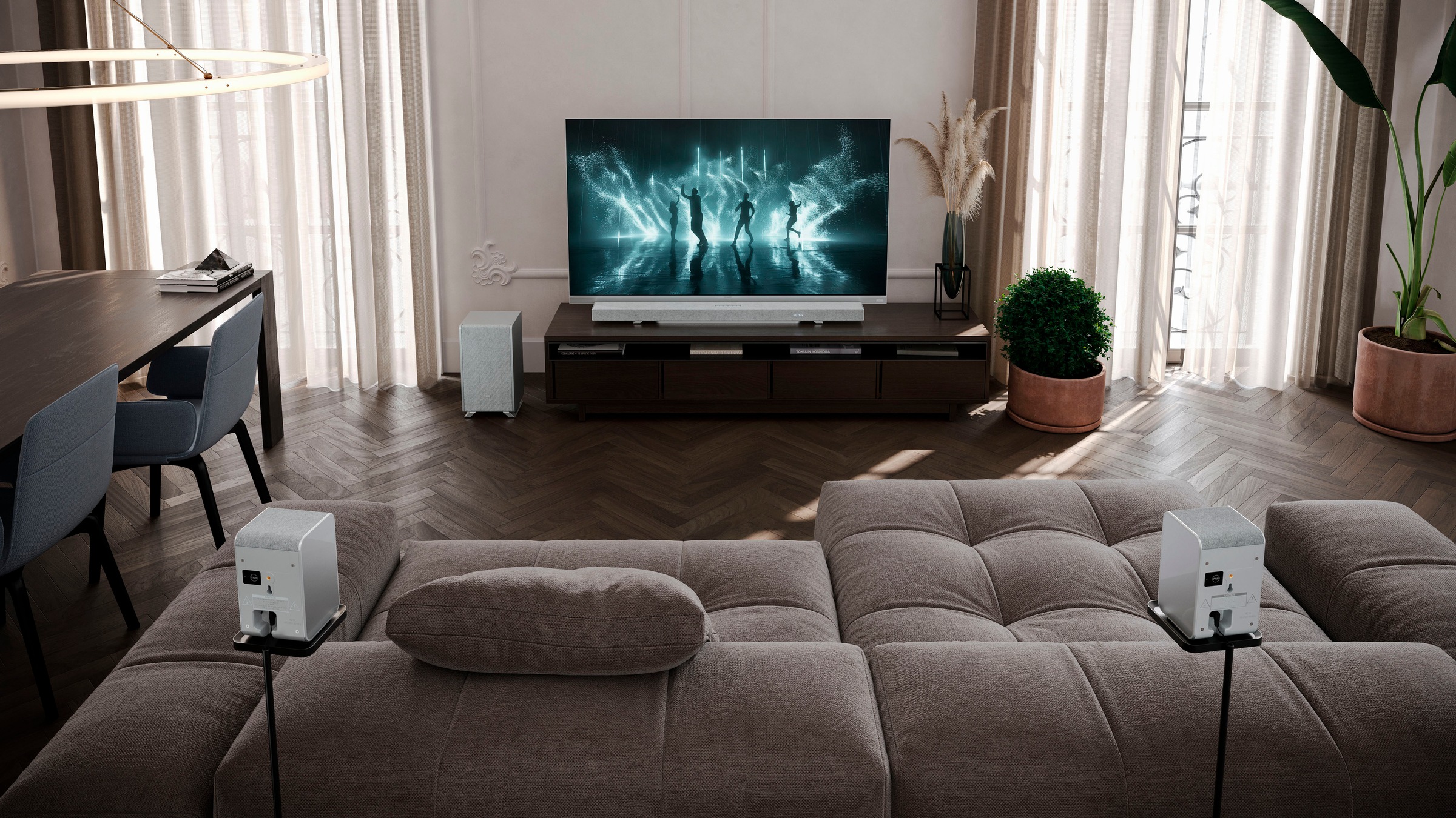 Sharp Surround-Lautsprecher »HT-SPR52021«, (Set)