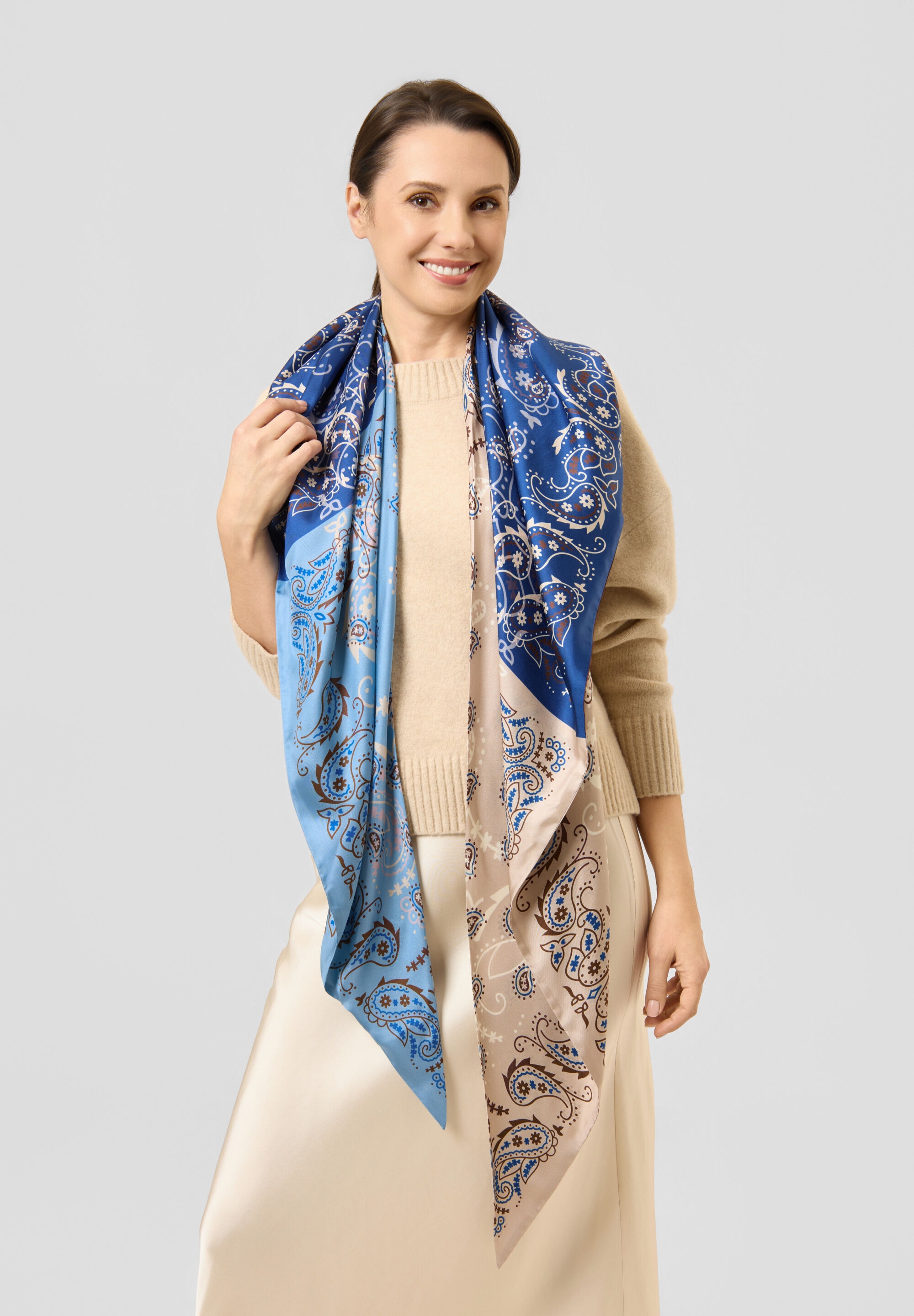 Codello Dreieckstuch »Codello Tuch« mit Paisley-Muster