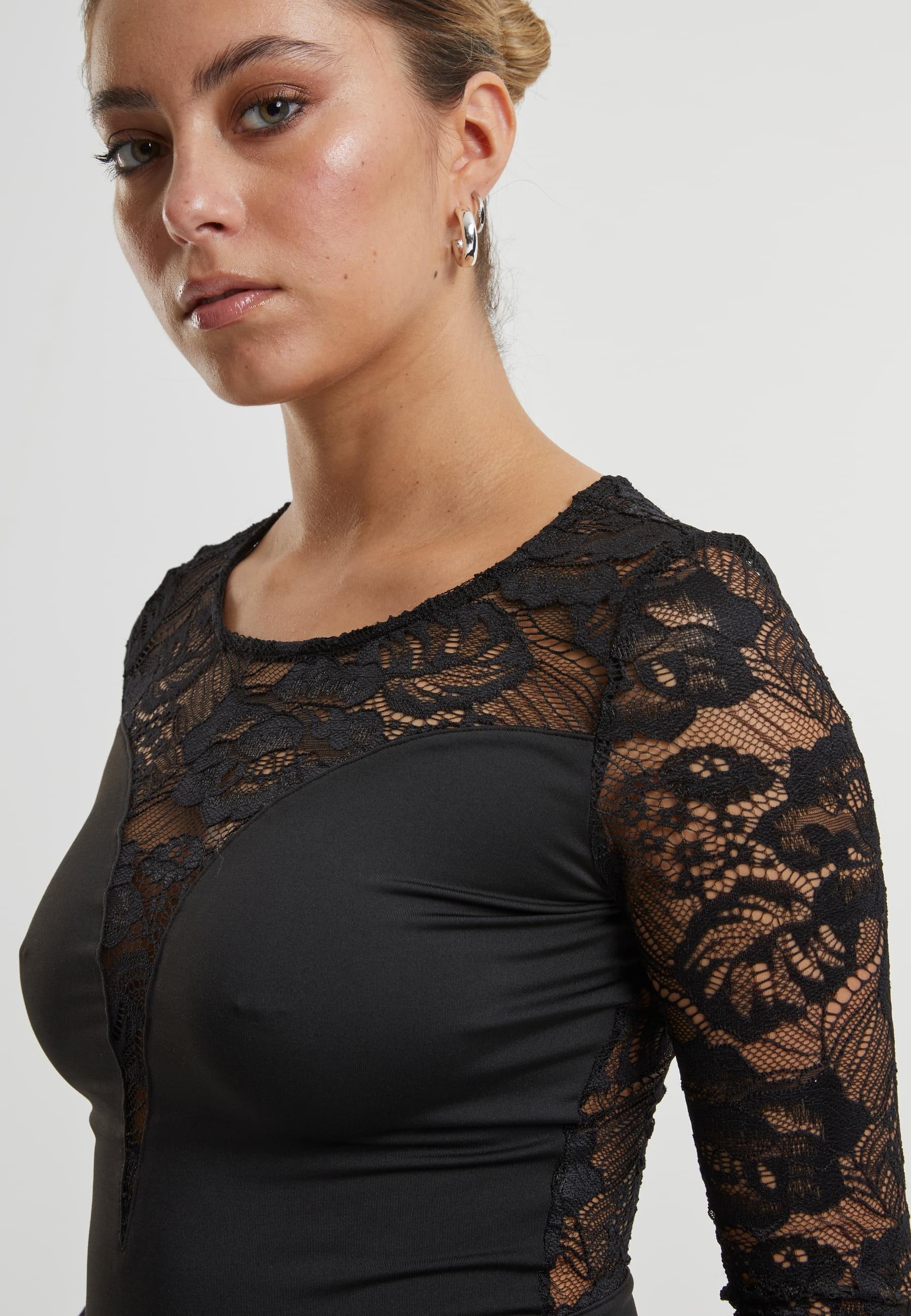 URBAN CLASSICS Body »Urban Classics Ladies Round Neck Lace Body«