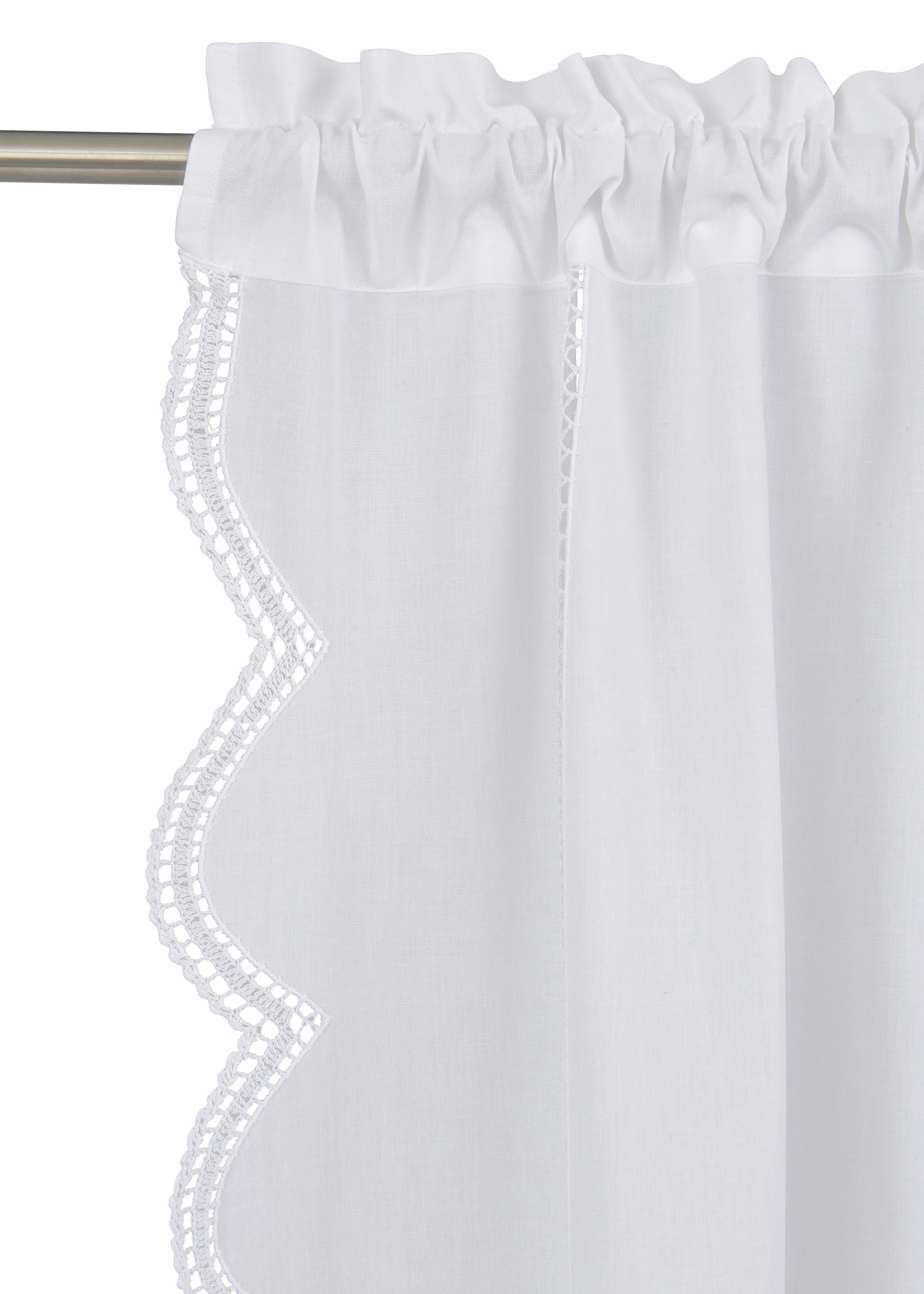 HOSSNER - ART OF HOME DECO Gardine »Wolfgangsee«, (1 St.)