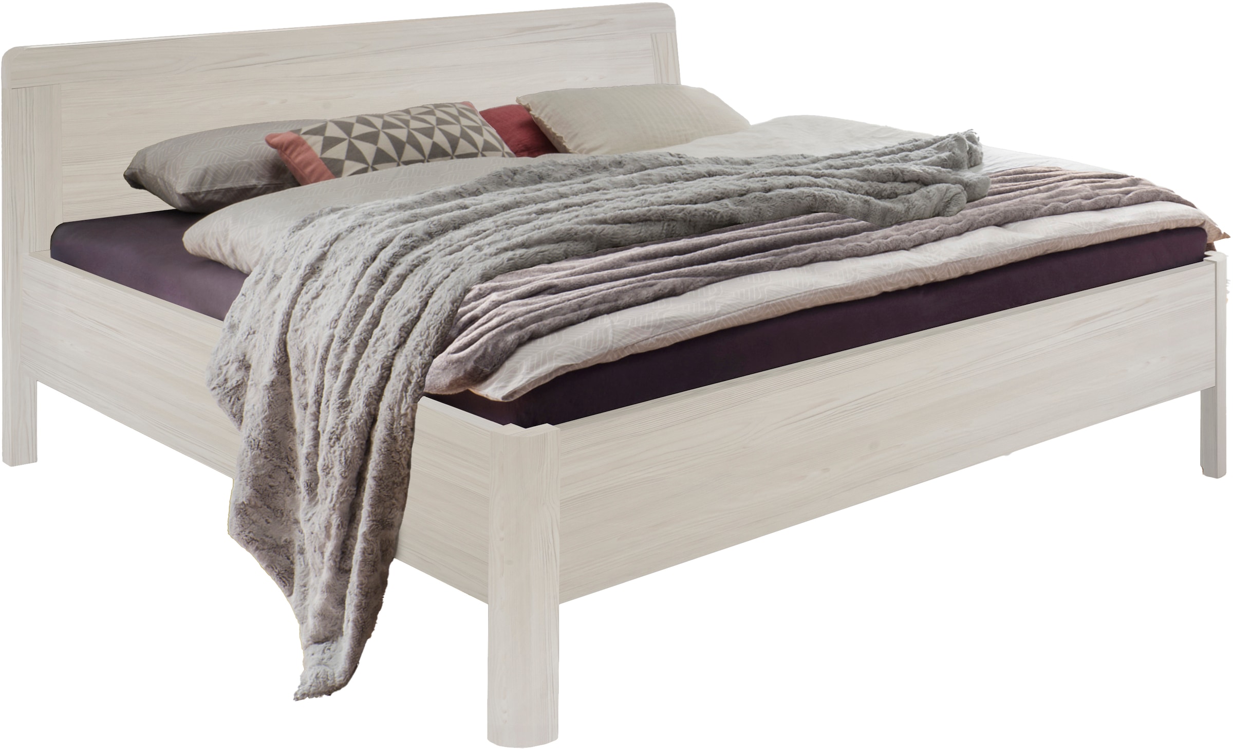 WIEMANN "Bern, Bettgestell, Bettrahmen, für Schlafzimmer" 4-fache Liegehöhenverstellung, MADE IN GERMANY, verschiedene Größen und Farben, in Komforthöhe