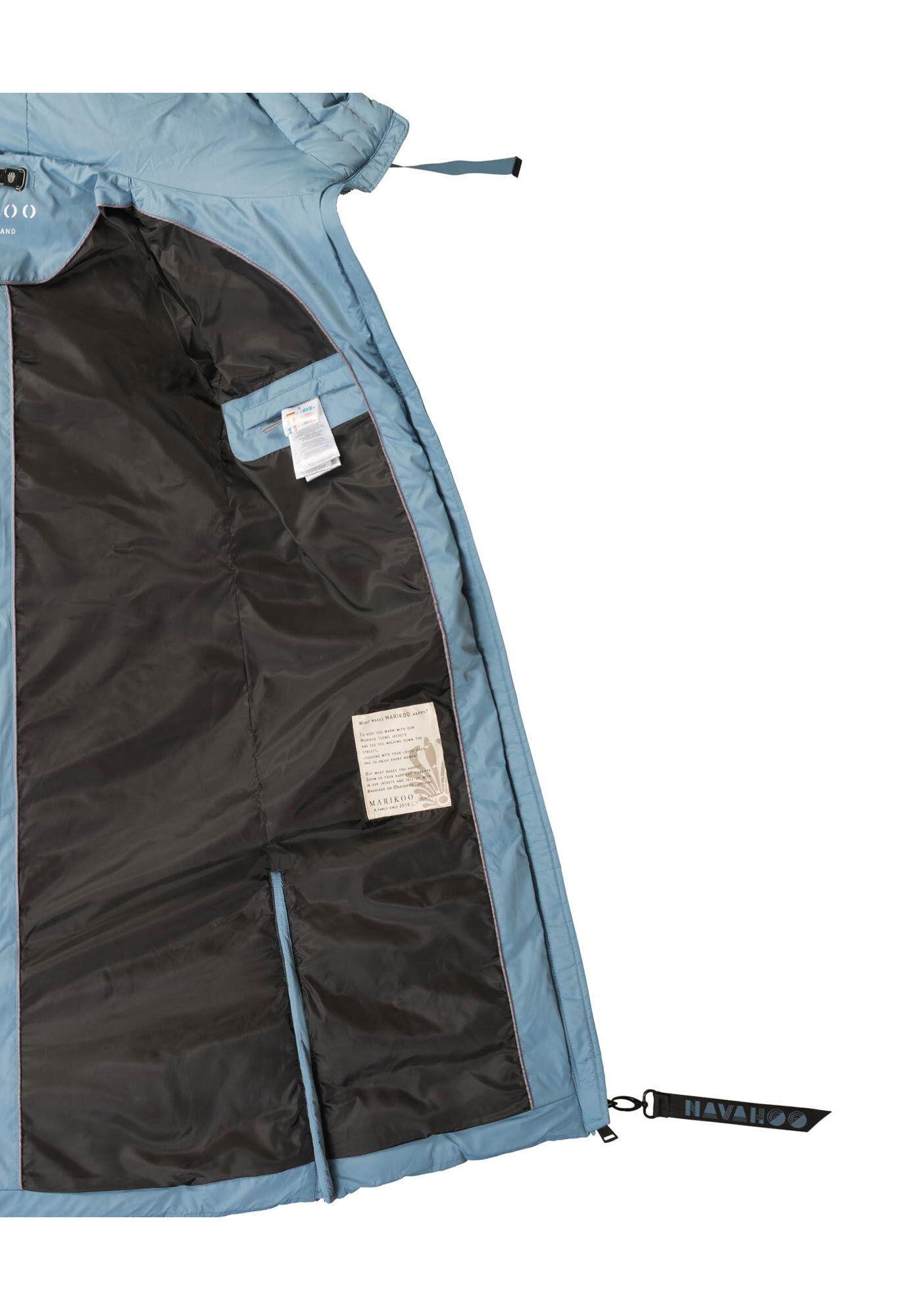 Navahoo Winterjacke »Mondmaedchen«, mit großer Kapuze