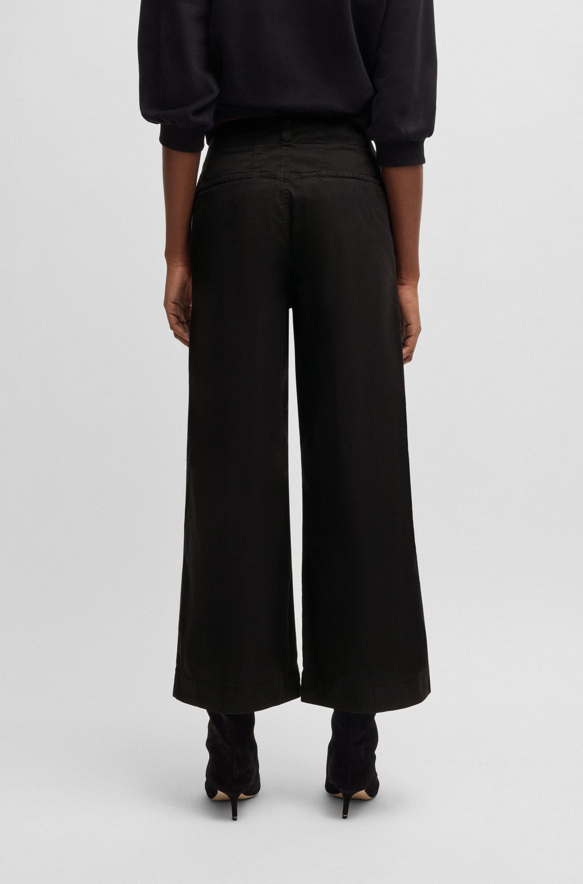 BOSS ORANGE Culotte »C_Tahiana-D«, in weiter Beinform
