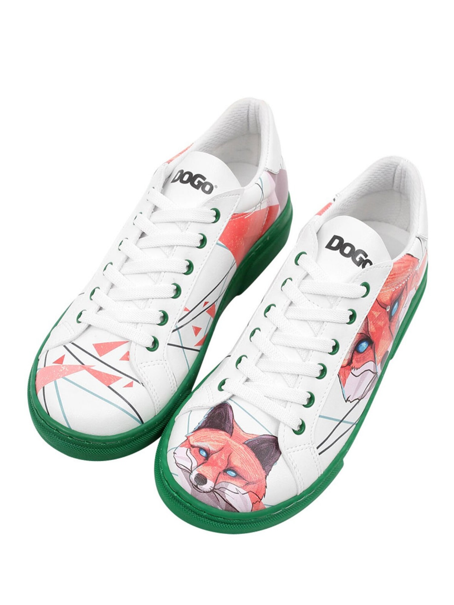DOGO Sneaker "Ace Low-Top Sneaker The Wise Owl Damen Sneaker" Handgefertigt