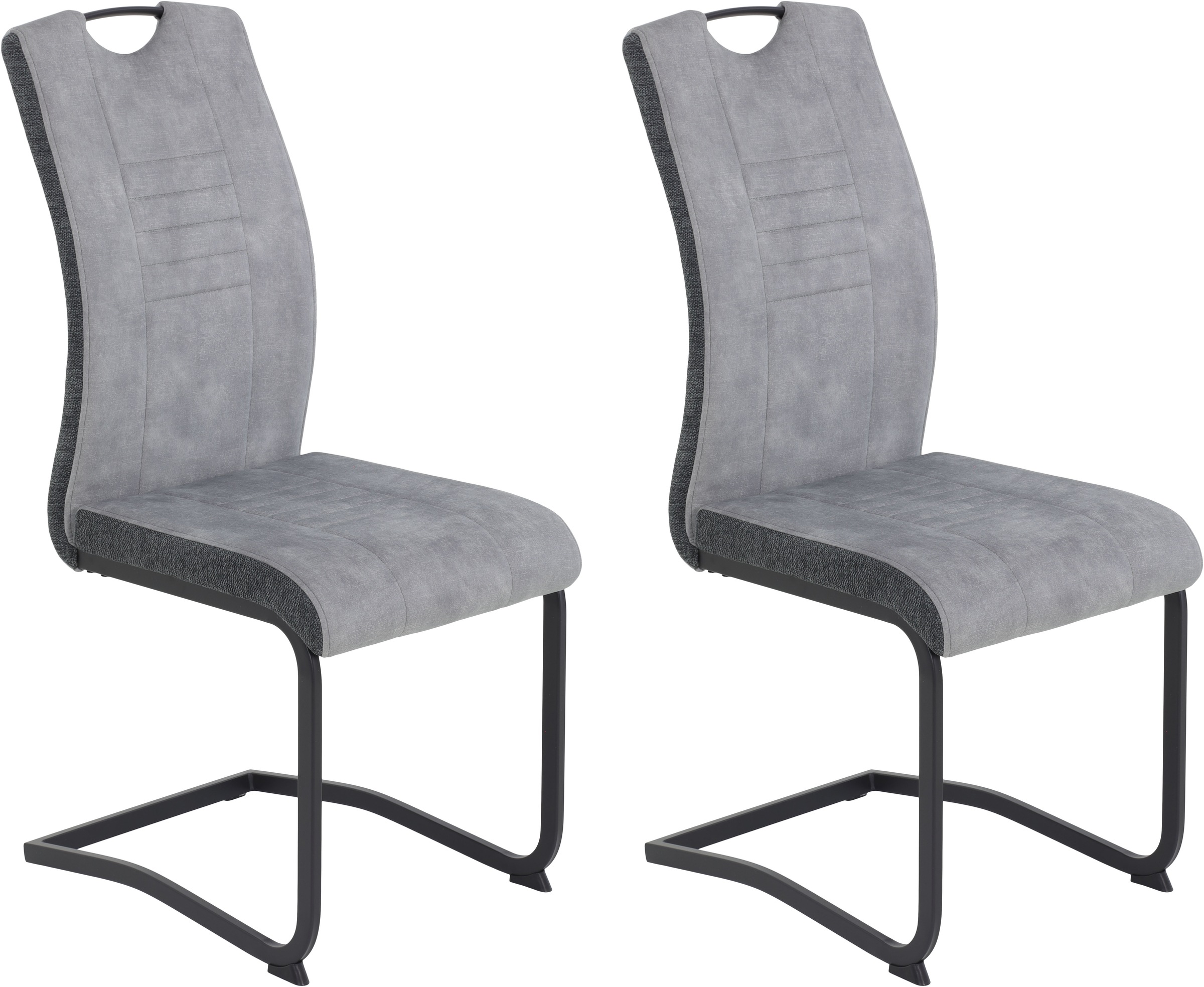 HELA Esszimmerstuhl "Tabea Freischwinger BESTSELLER verschiedene Stoffquali günstig online kaufen