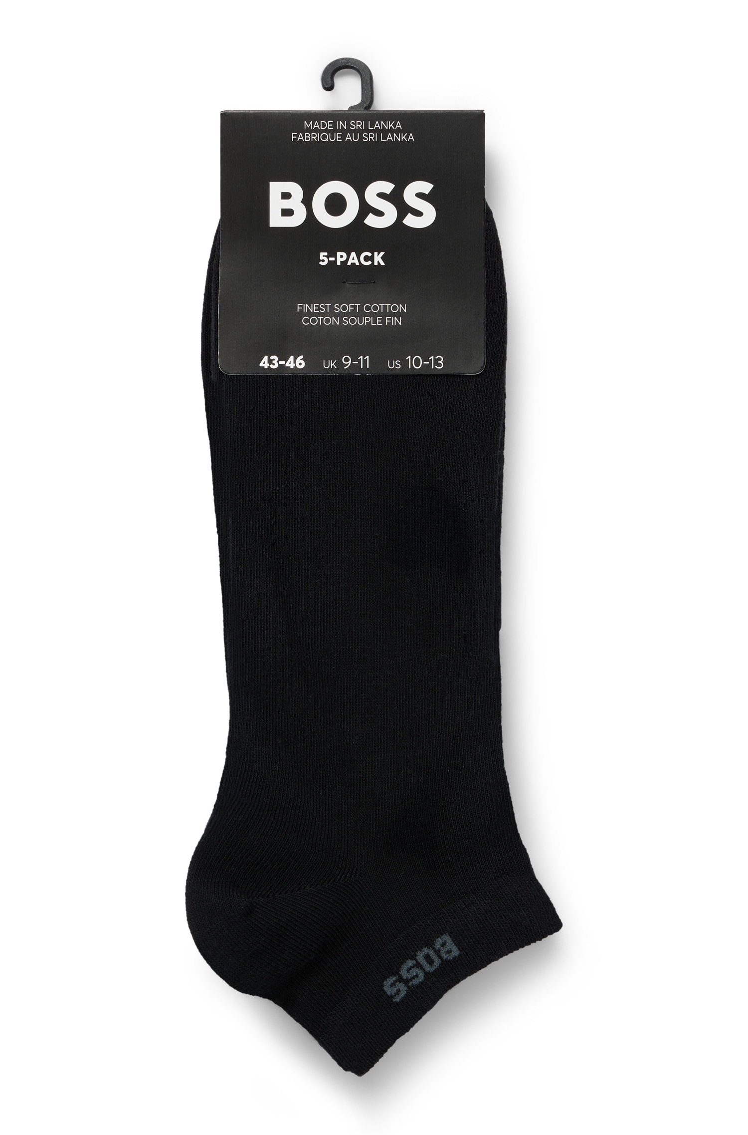 BOSS Sneakersocken »5P AS Uni CC«, (Packung, 5 Paar)