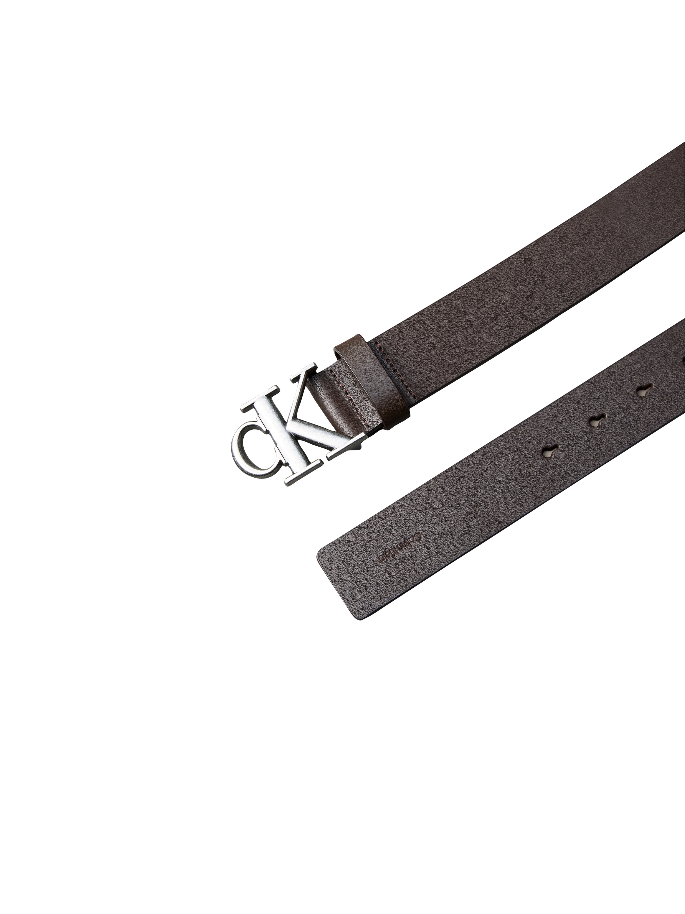 Calvin Klein Ledergürtel »CK BUCKLE SMOOTH 35MM« Größenverstellbar mit Metallschließe