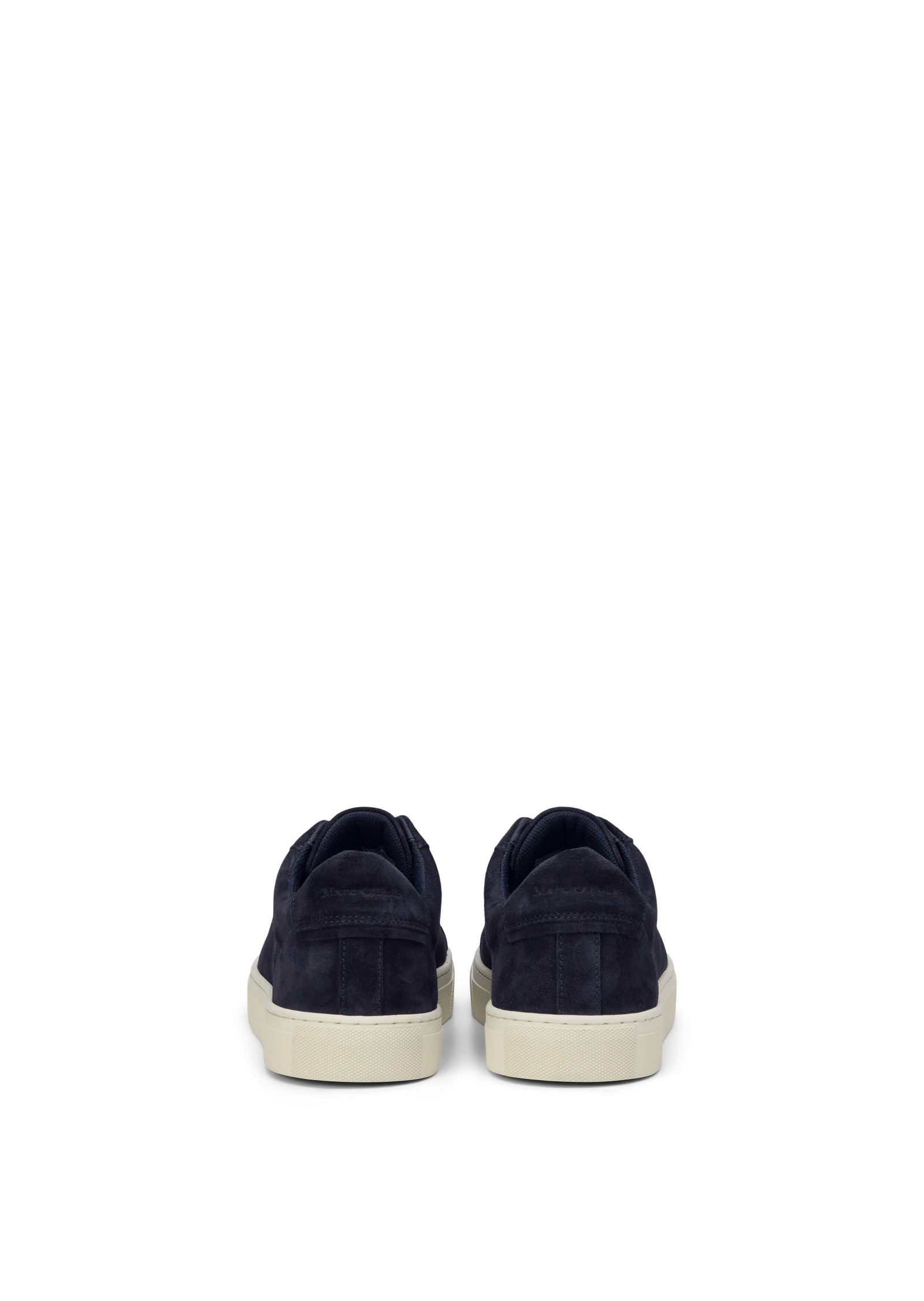 Sneaker MARC O'POLO "aus weichem Veloursleder", Herren, Gr. 44, navy, Obermaterial: 100% Leder (Rind), unifarben, Schuhe Sneaker 3