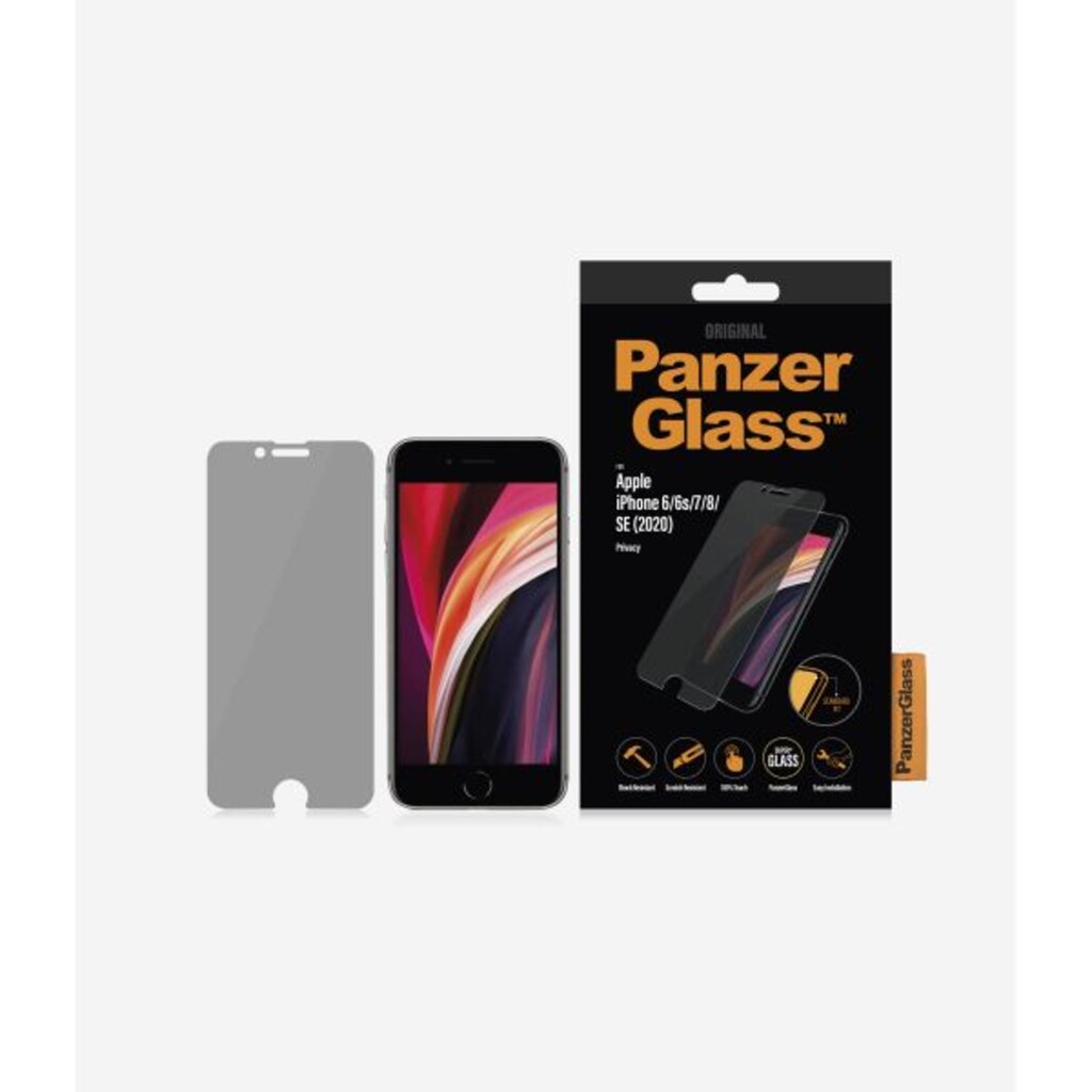 PanzerGlass Displayschutzglas »Privacy für Apple iPhone 6/7/8/SE (2020)«, für Apple iPhone 6/6s/7/8/SE (2020)