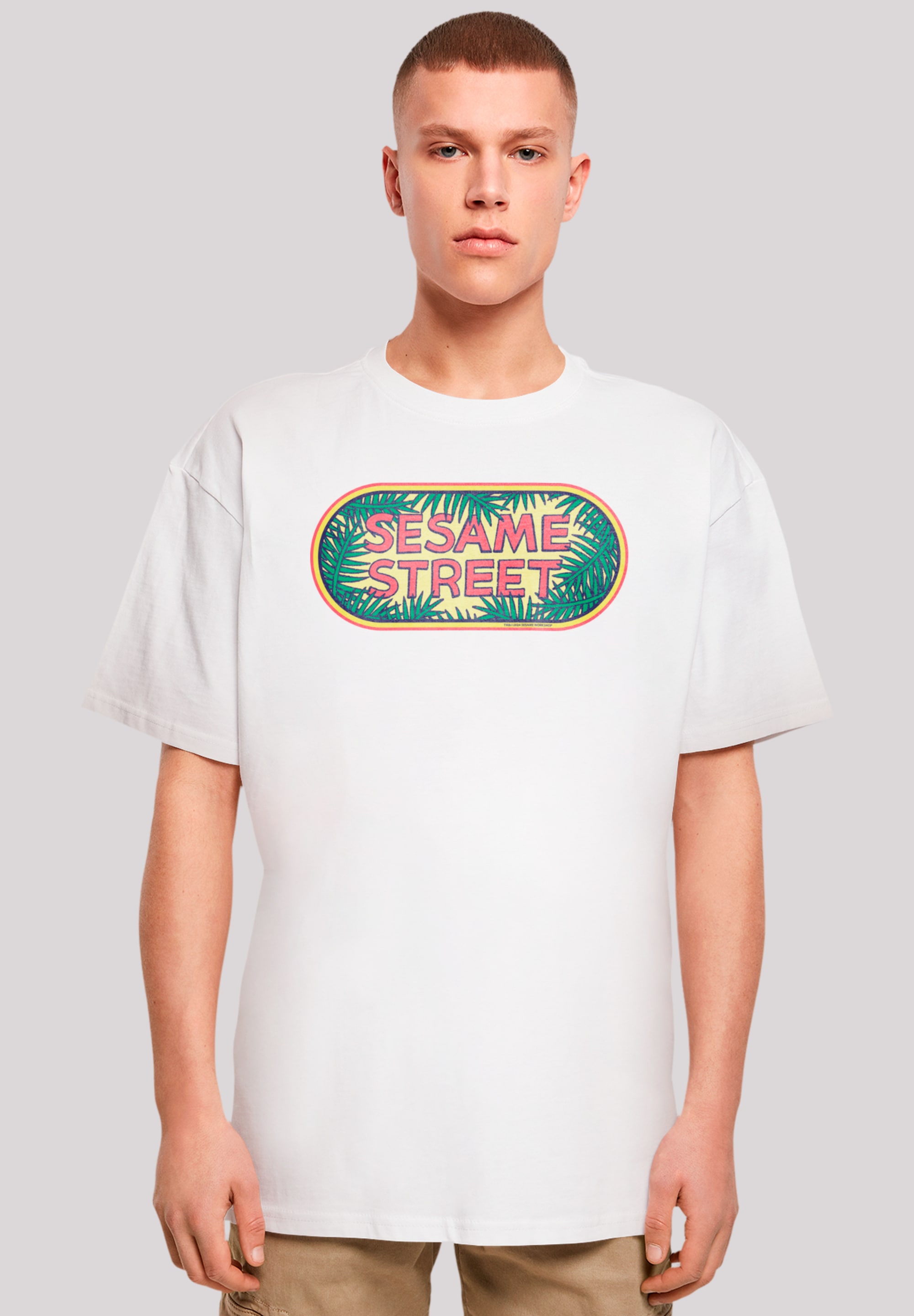 F4NT4STIC T-Shirt "Sesamstraße Jungle Logo", Premium Qualität, Weihnachts-K günstig online kaufen