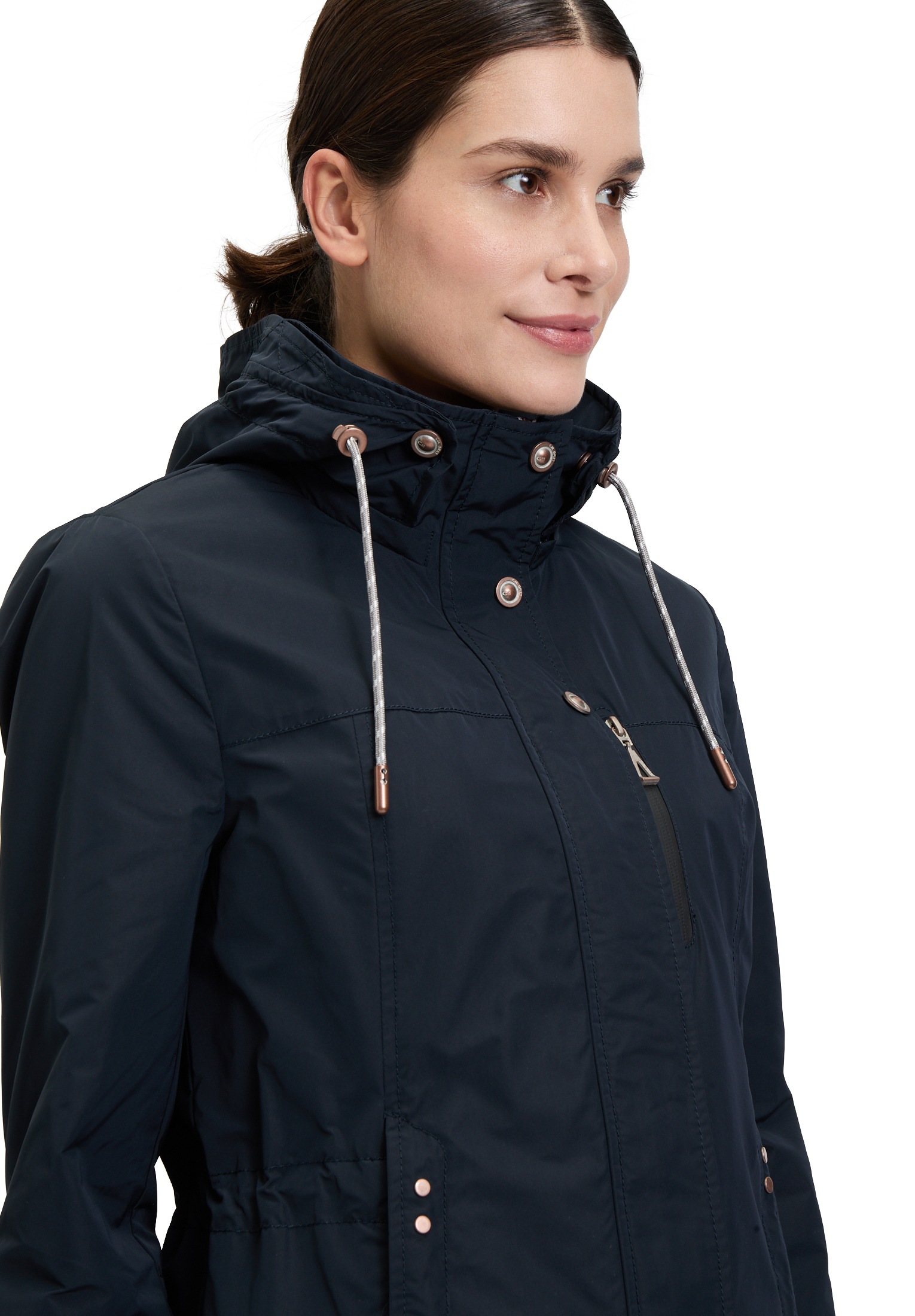 Gil Bret Outdoorjacke, mit Kapuze, mit Kapuze