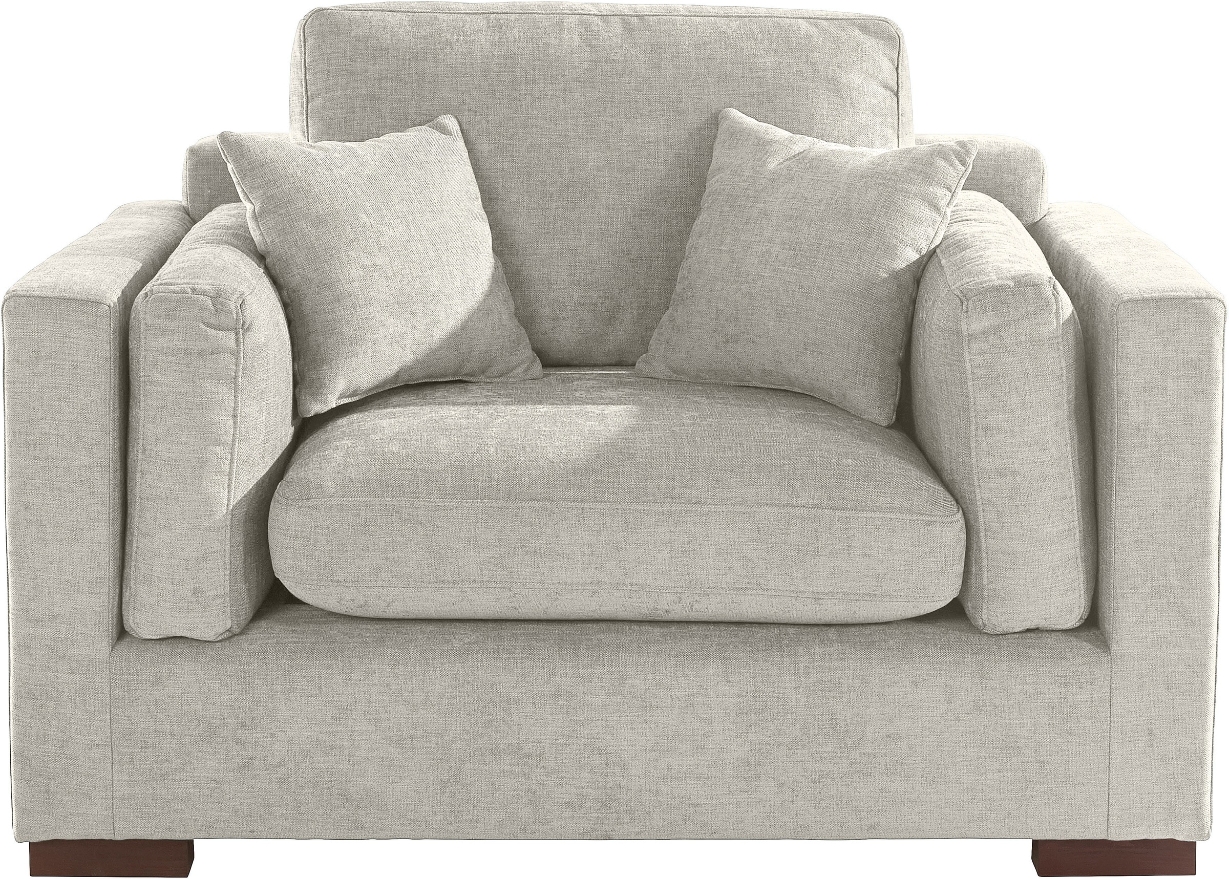 Home affaire Loveseat "Fresh Pond Sessel", weicher Sitzkomfort, incl. Zierk günstig online kaufen