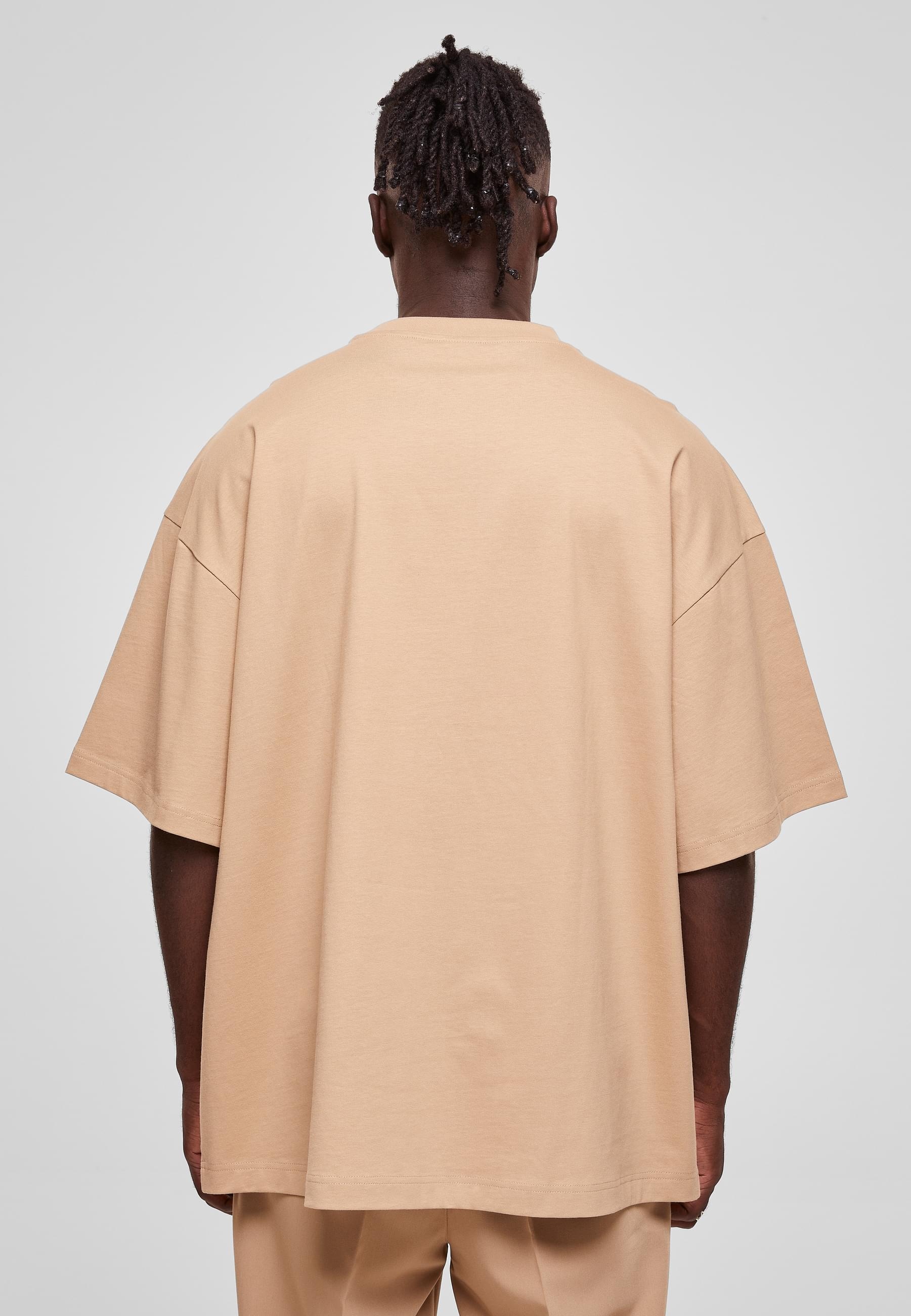 URBAN CLASSICS T-Shirt »Urban Classics Herren Huge Tee«, (1 tlg.)